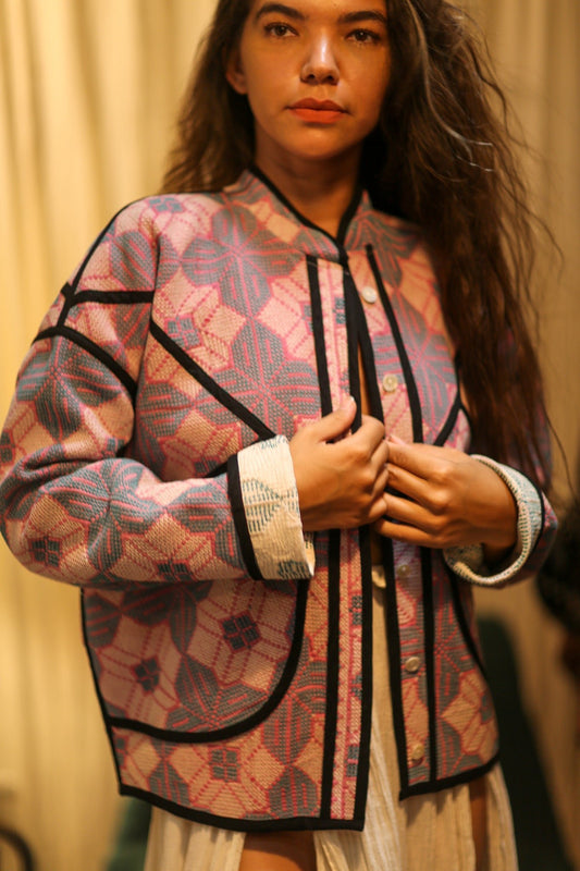 KANTHA JACKET RUBY - MOMO STUDIO BERLIN - Berlin Concept Store - sustainable & ethical fashion