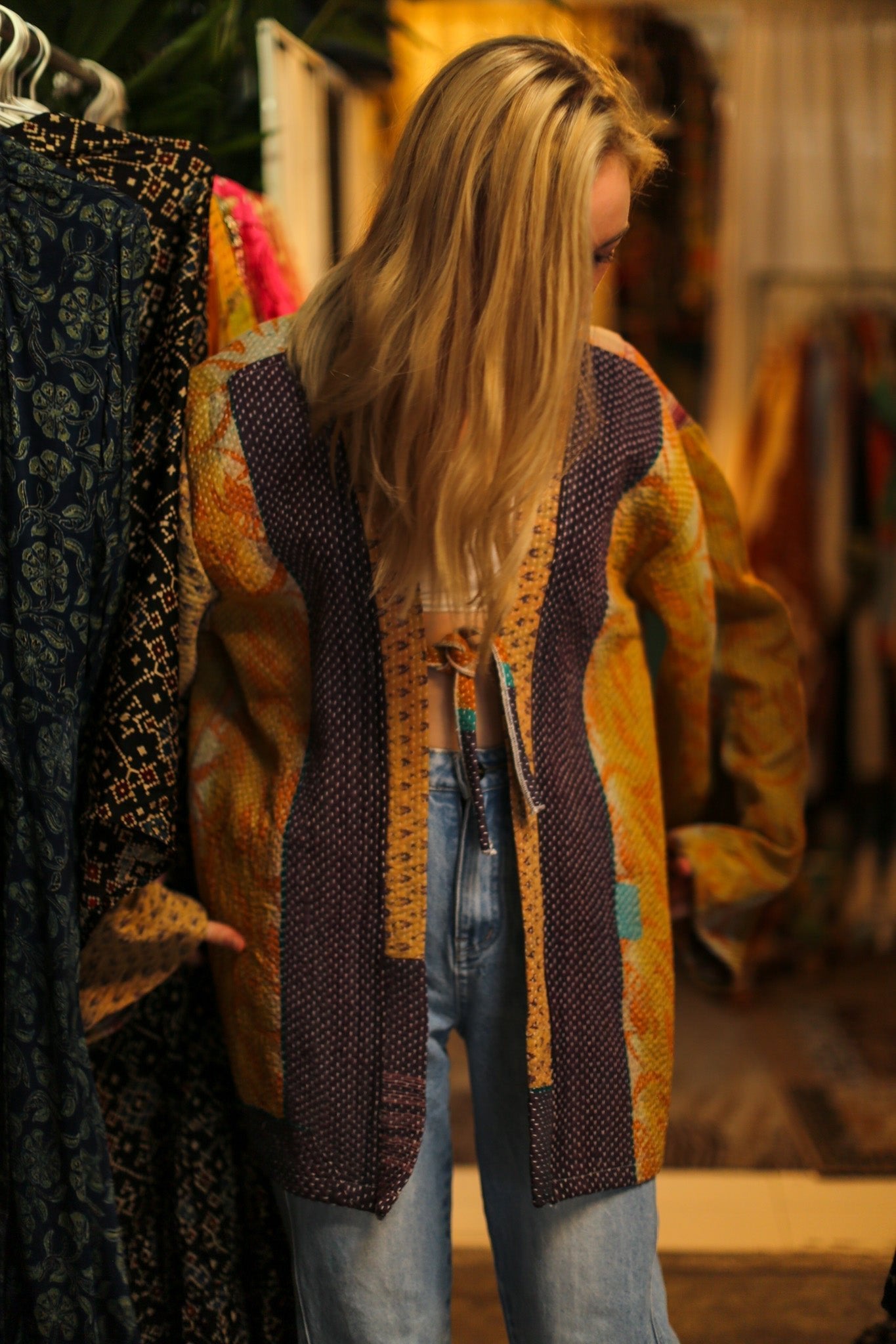 KANTHA KIMONO JACKET BELINDA - MOMO STUDIO BERLIN - Berlin Concept Store - sustainable & ethical fashion