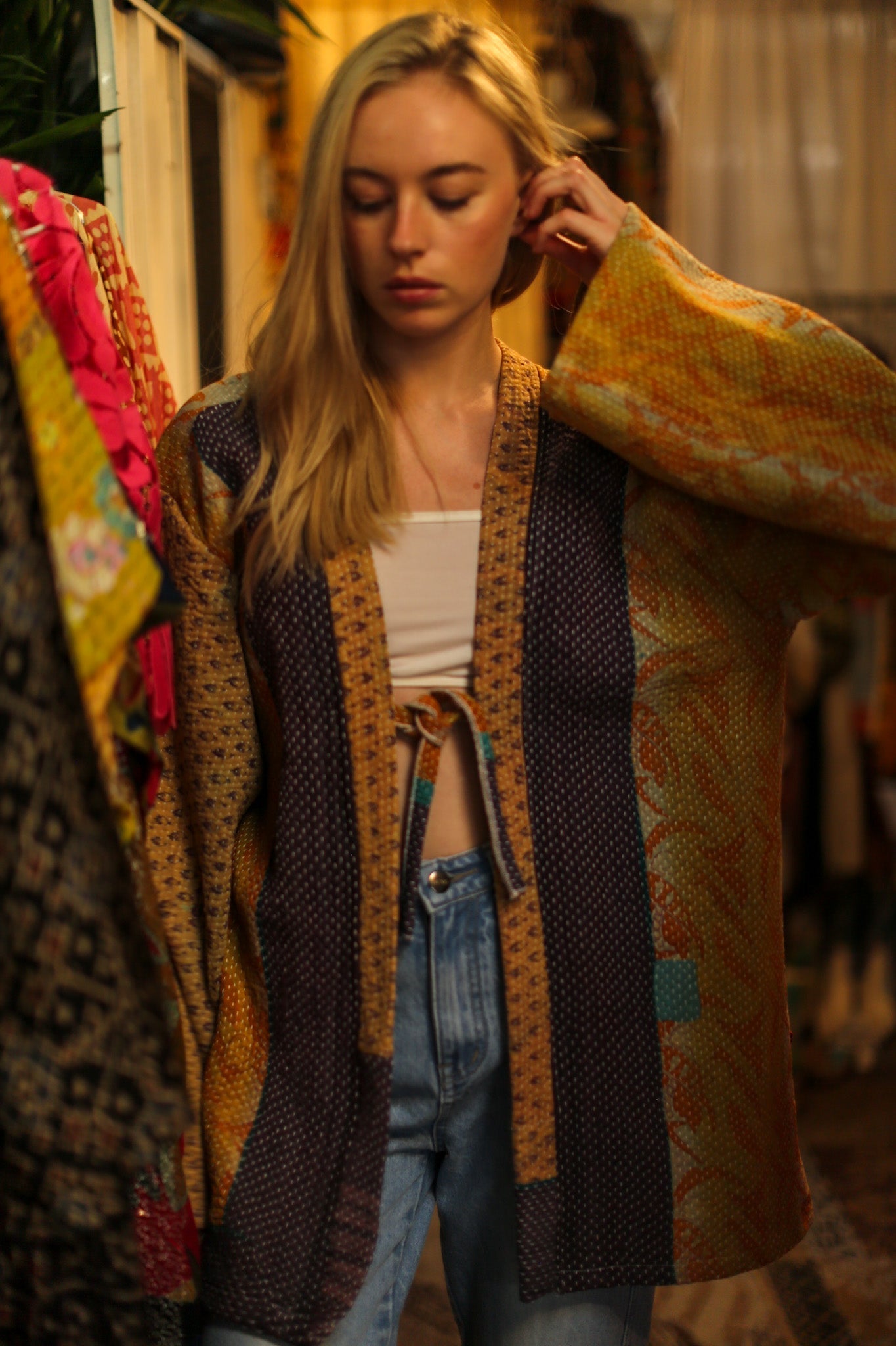 KANTHA KIMONO JACKET BELINDA - MOMO STUDIO BERLIN - Berlin Concept Store - sustainable & ethical fashion