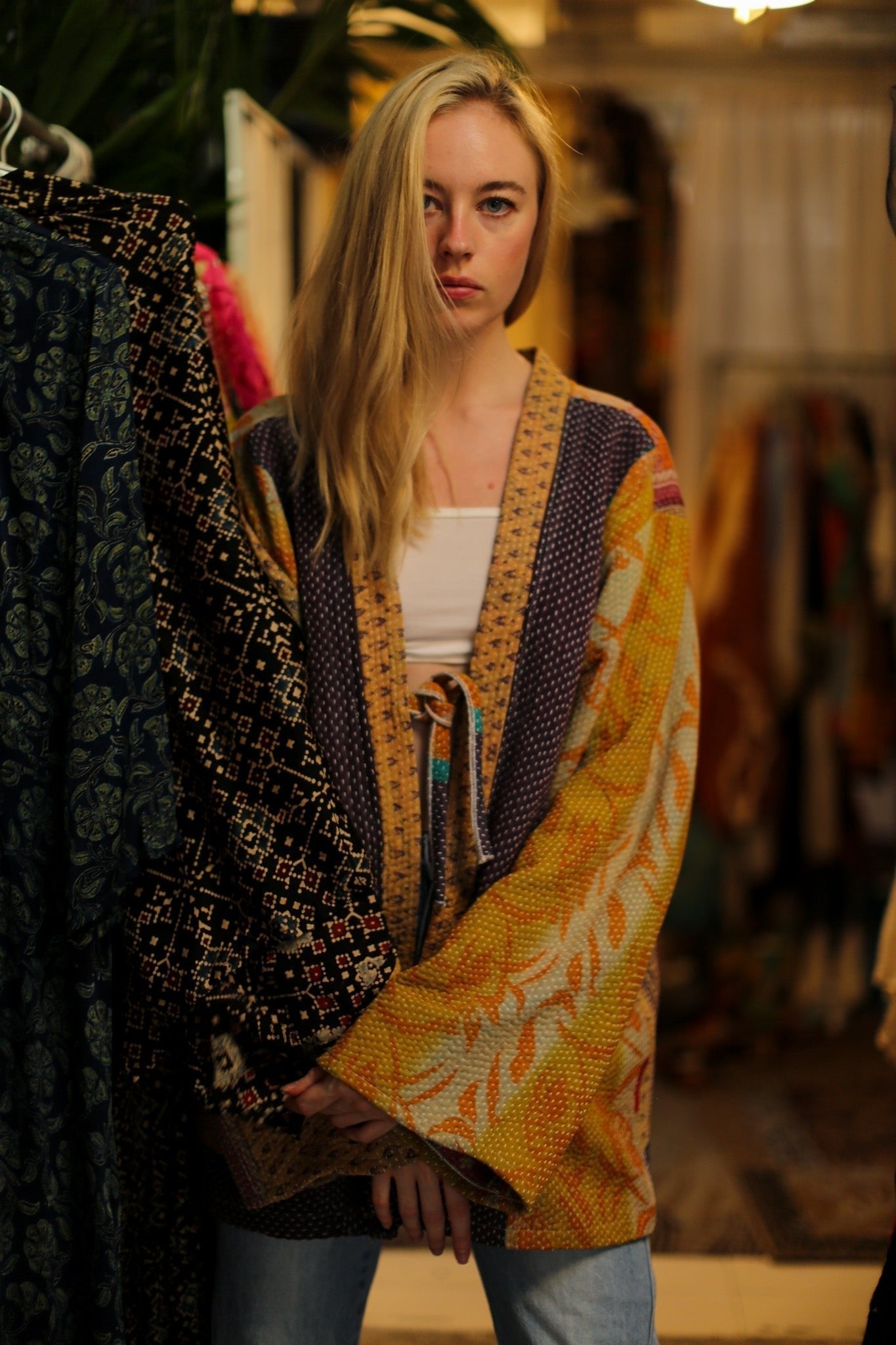 KANTHA KIMONO JACKET BELINDA - MOMO STUDIO BERLIN - Berlin Concept Store - sustainable & ethical fashion