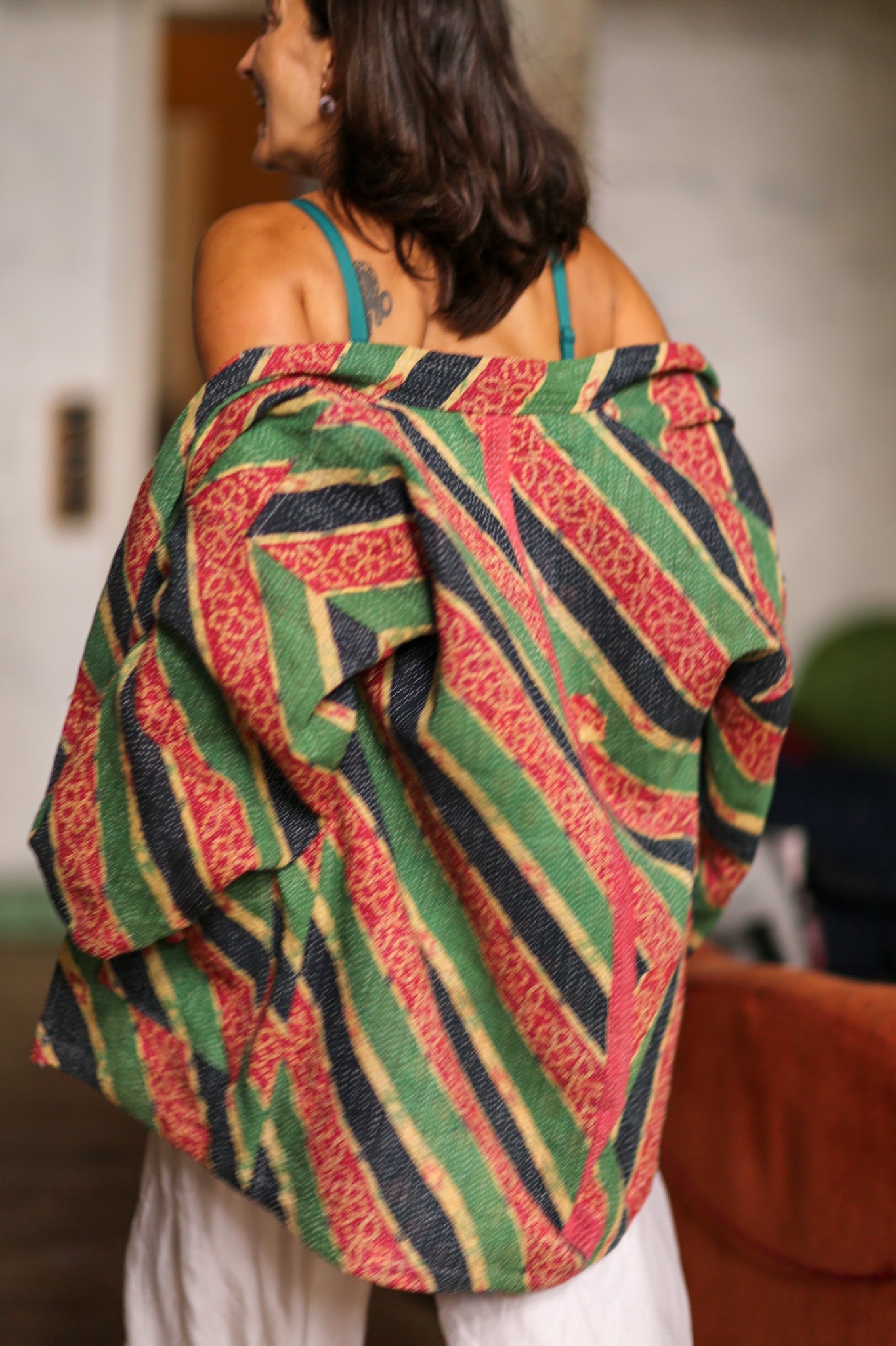 KANTHA KIMONO JACKET INIZ - MOMO STUDIO BERLIN - Berlin Concept Store - sustainable & ethical fashion