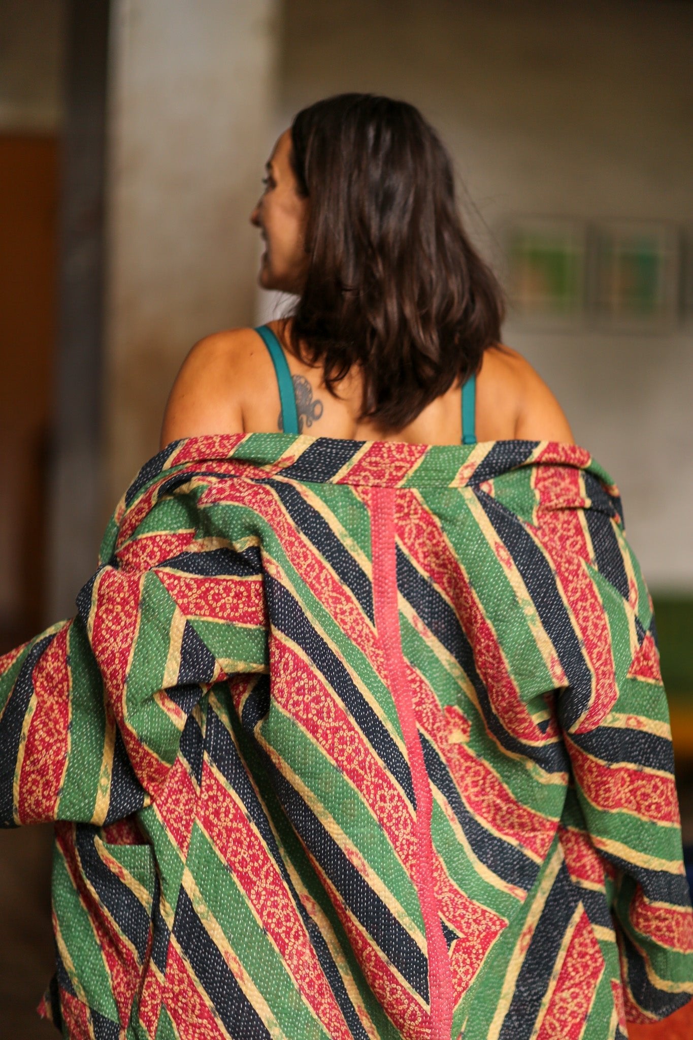 KANTHA KIMONO JACKET INIZ - MOMO STUDIO BERLIN - Berlin Concept Store - sustainable & ethical fashion