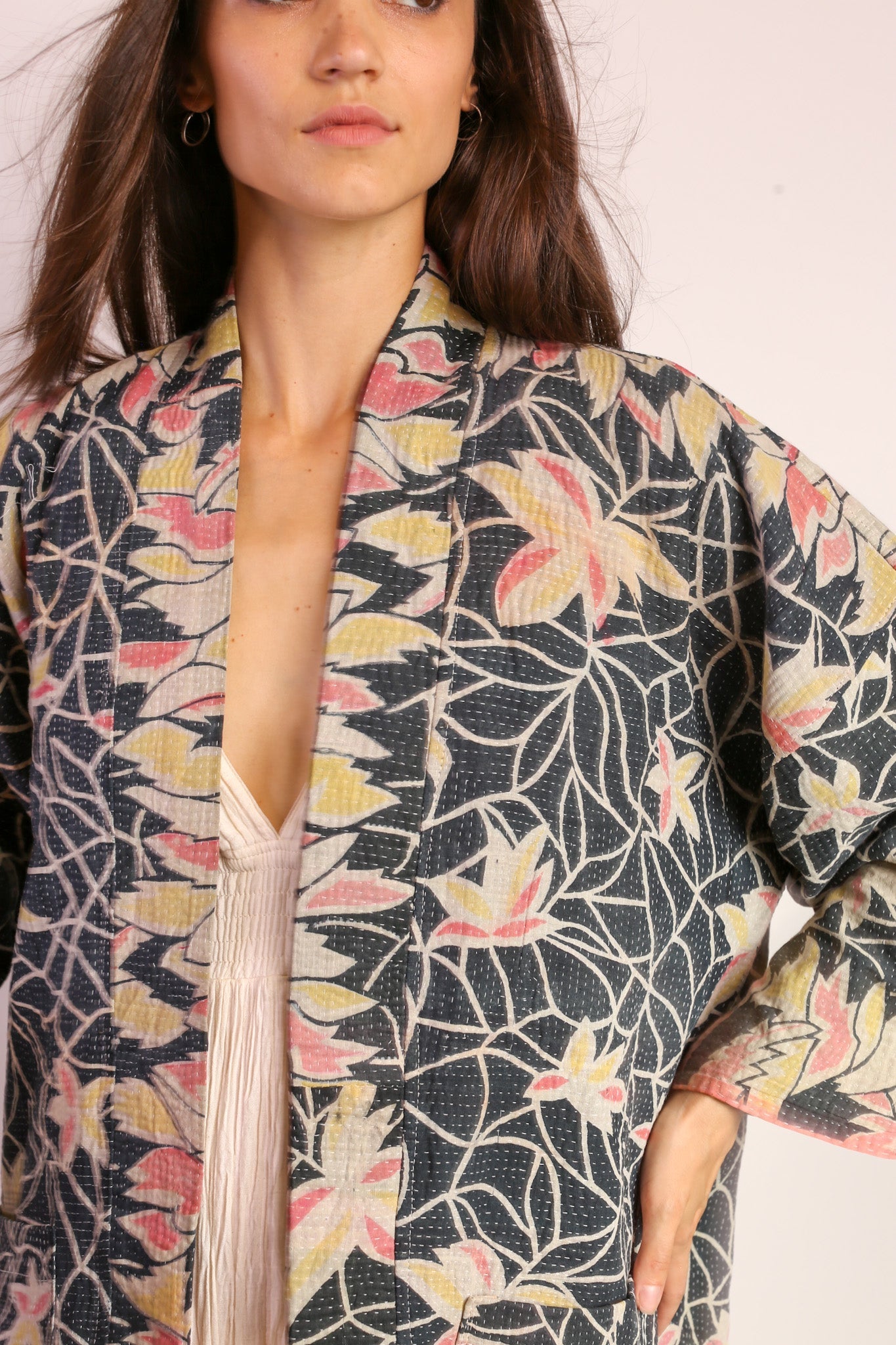 KANTHA KIMONO JACKET LAMAZ - MOMO STUDIO BERLIN - Berlin Concept Store - sustainable & ethical fashion