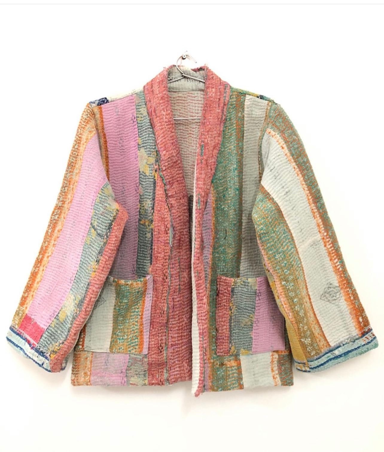 KANTHA KIMONO JACKET LAURIE - MOMO STUDIO BERLIN - Berlin Concept Store - sustainable & ethical fashion