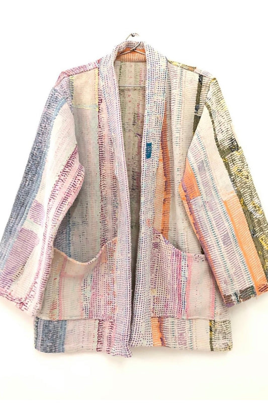 KANTHA KIMONO JACKET LAURIE - MOMO STUDIO BERLIN - Berlin Concept Store - sustainable & ethical fashion