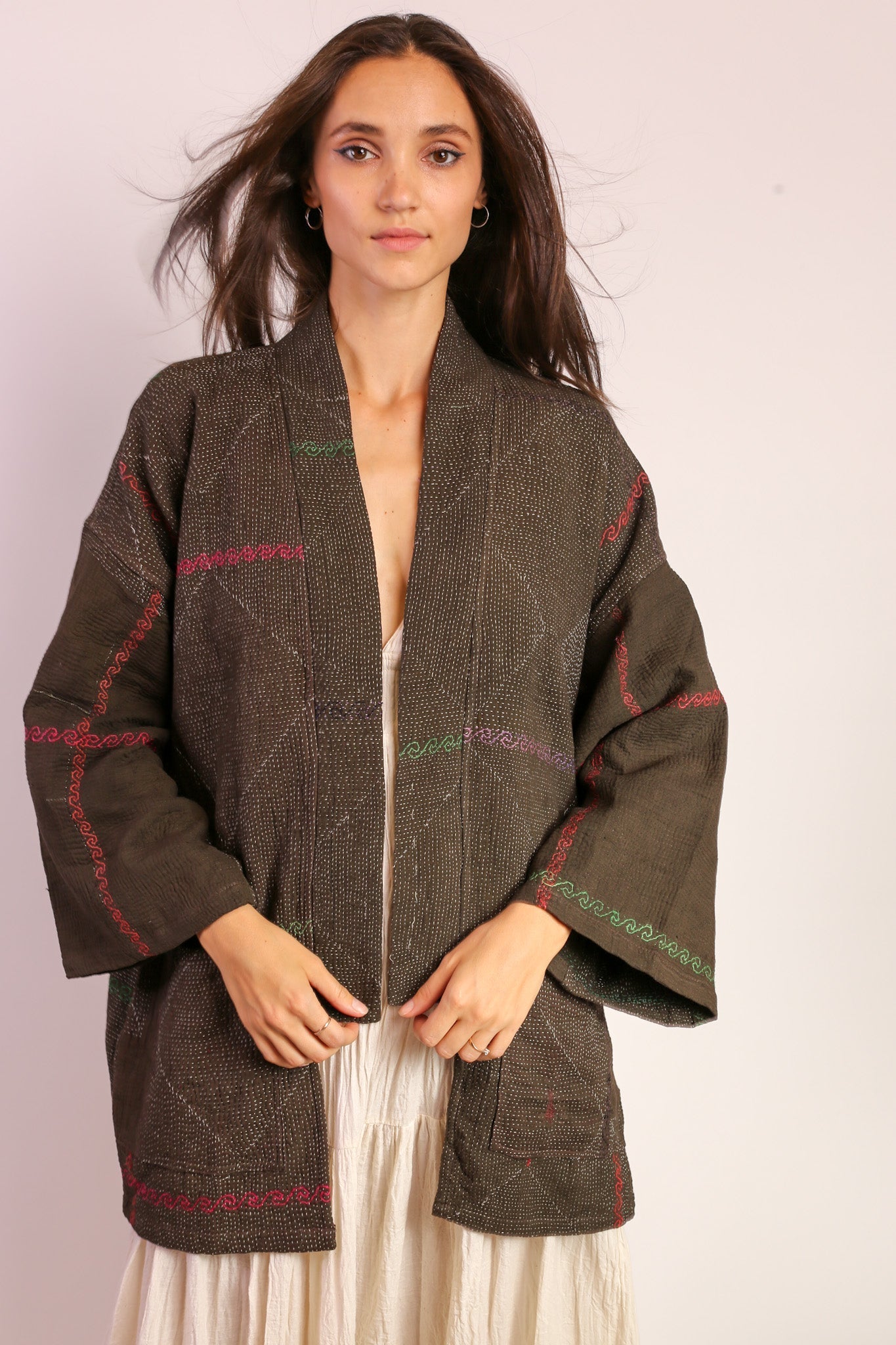 KANTHA KIMONO JACKET NULA - MOMO STUDIO BERLIN - Berlin Concept Store - sustainable & ethical fashion