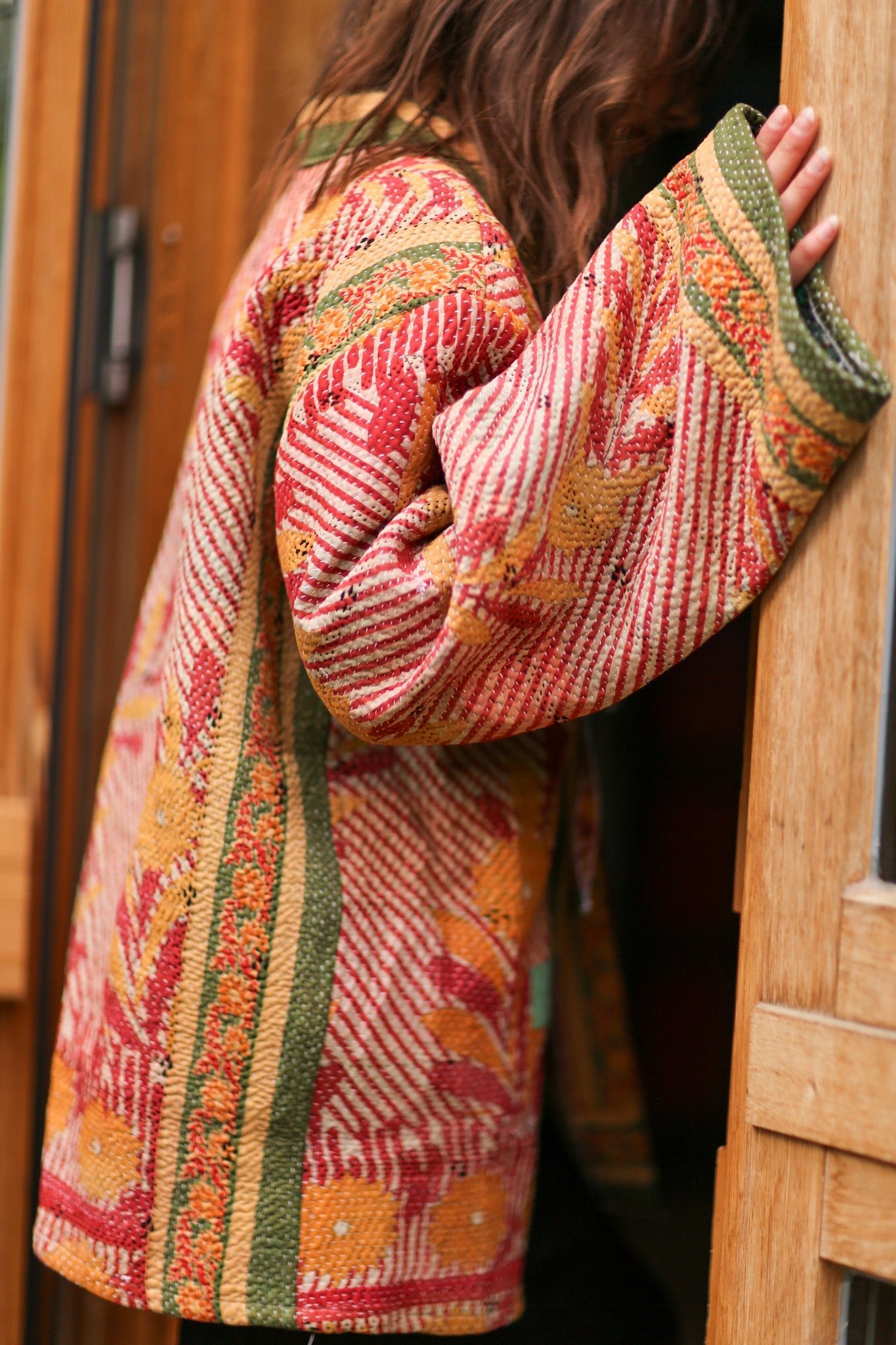 KANTHA KIMONO JACKET SHIRI - MOMO STUDIO BERLIN - Berlin Concept Store - sustainable & ethical fashion