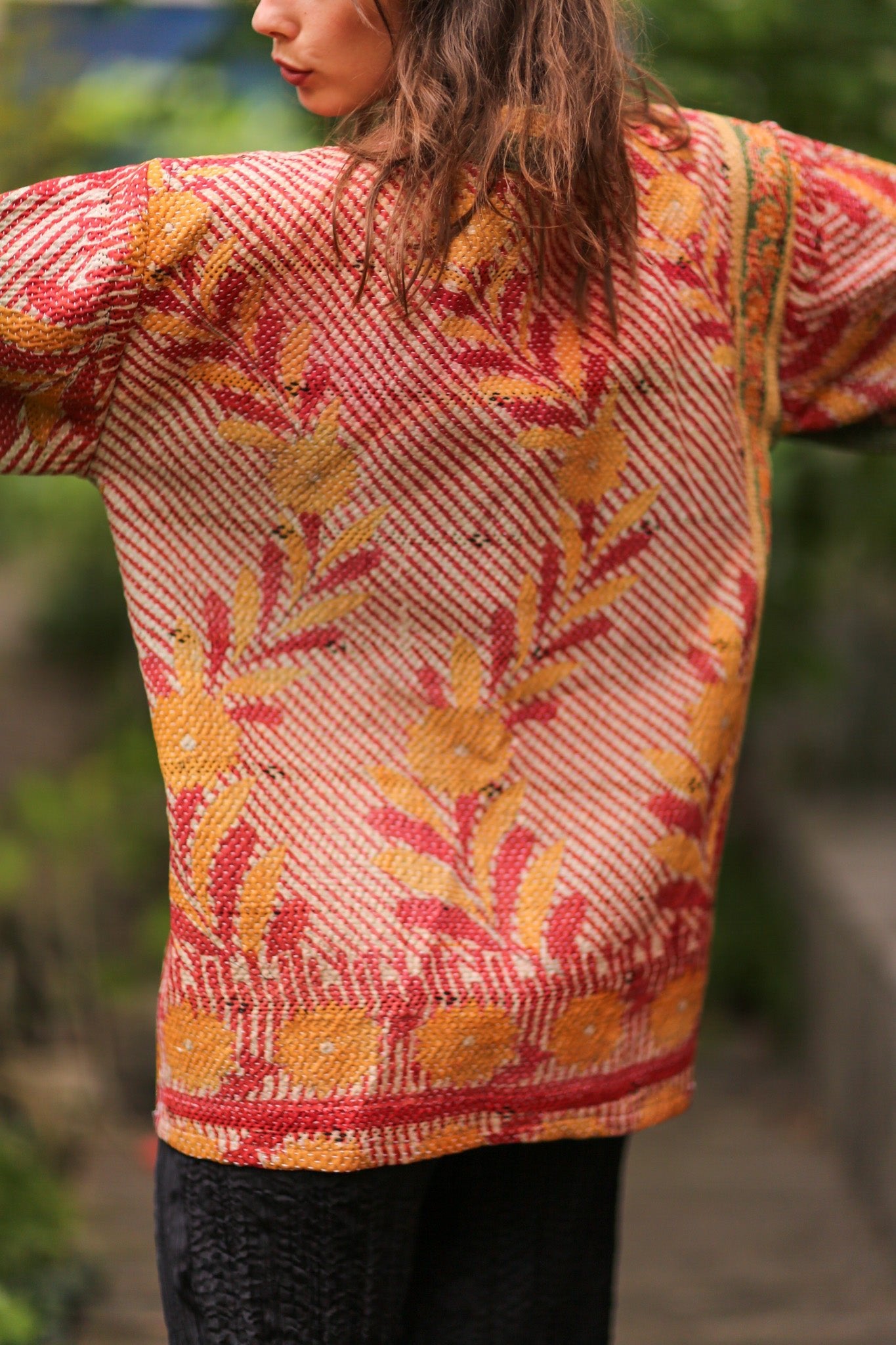 KANTHA KIMONO JACKET SHIRI - MOMO STUDIO BERLIN - Berlin Concept Store - sustainable & ethical fashion