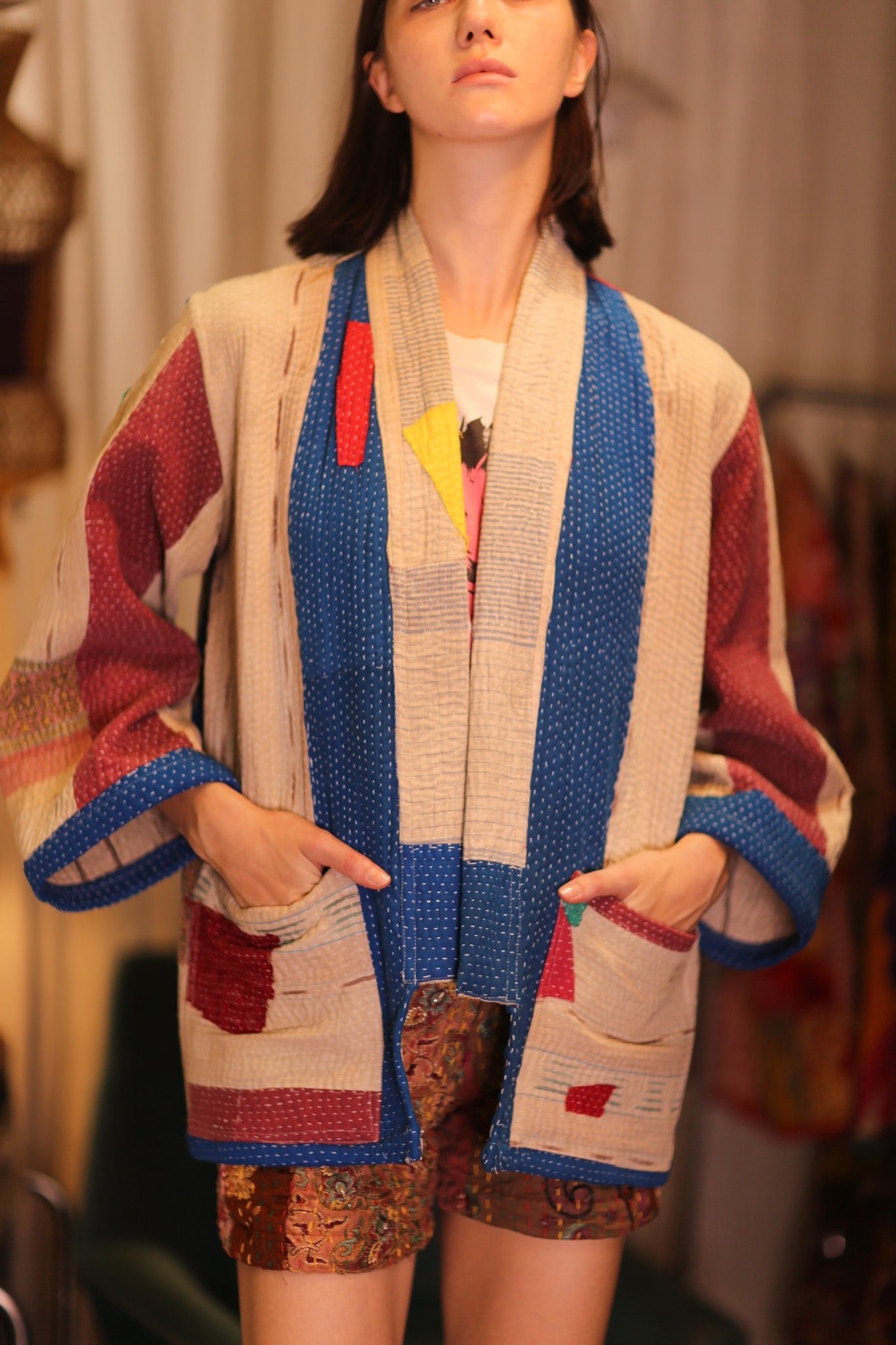 KANTHA KIMONO LAORIS - MOMO STUDIO BERLIN - Berlin Concept Store - sustainable & ethical fashion