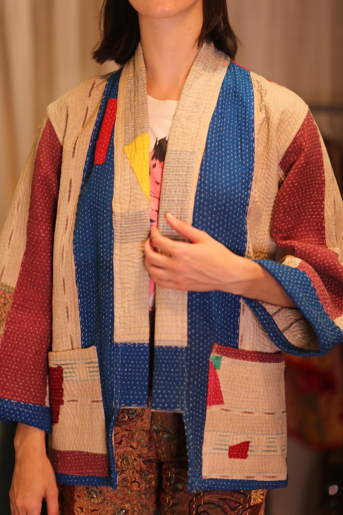 KANTHA KIMONO LAORIS - MOMO STUDIO BERLIN - Berlin Concept Store - sustainable & ethical fashion
