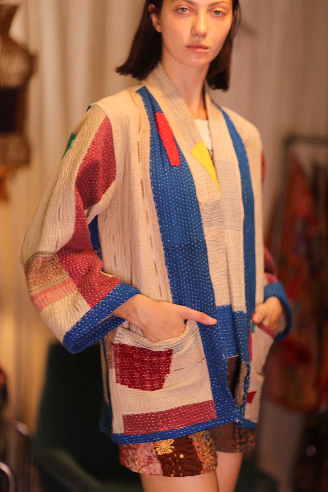 KANTHA KIMONO LAORIS - MOMO STUDIO BERLIN - Berlin Concept Store - sustainable & ethical fashion