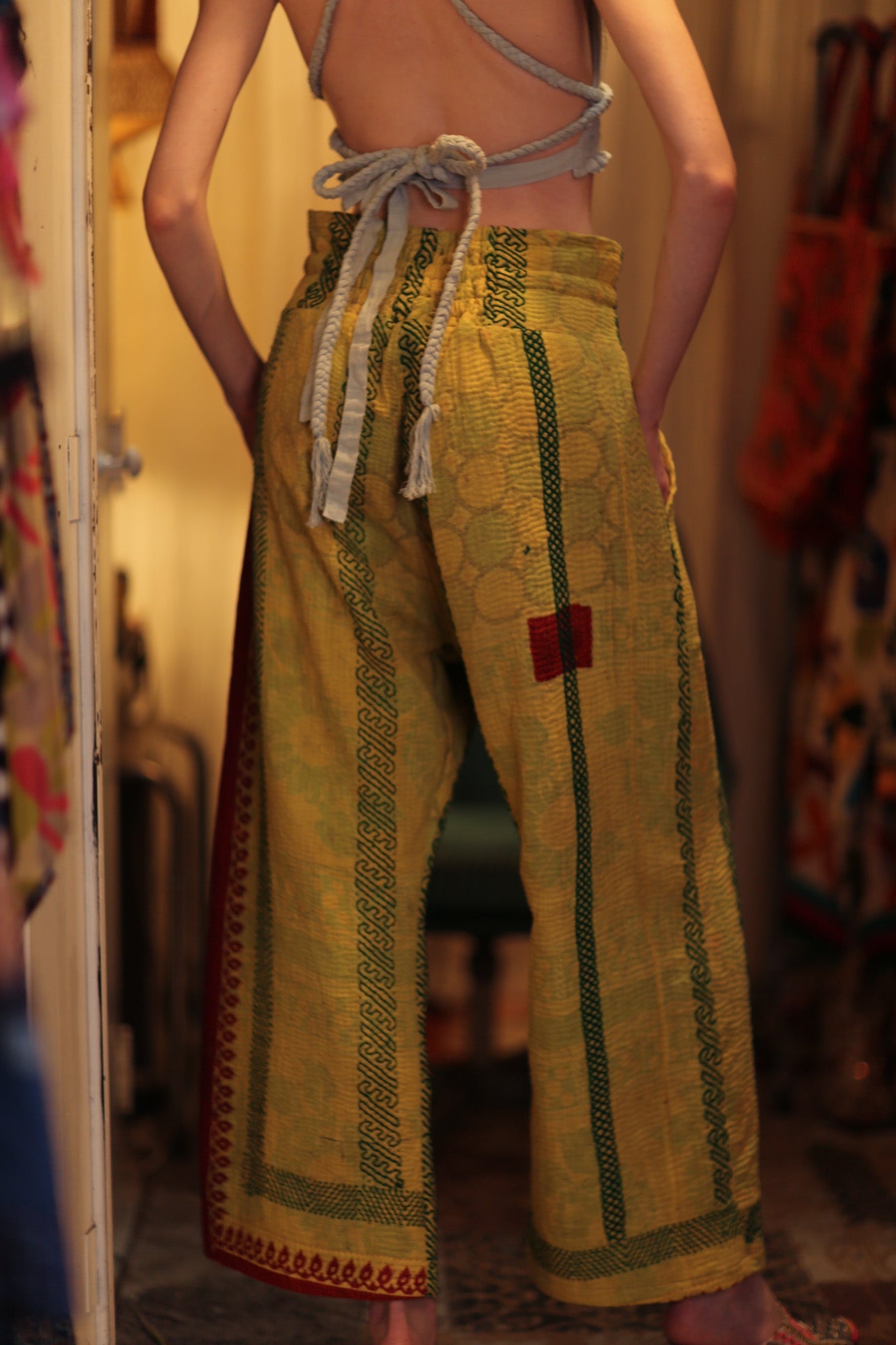 KANTHA PANTS LENA - MOMO STUDIO BERLIN - Berlin Concept Store - sustainable & ethical fashion