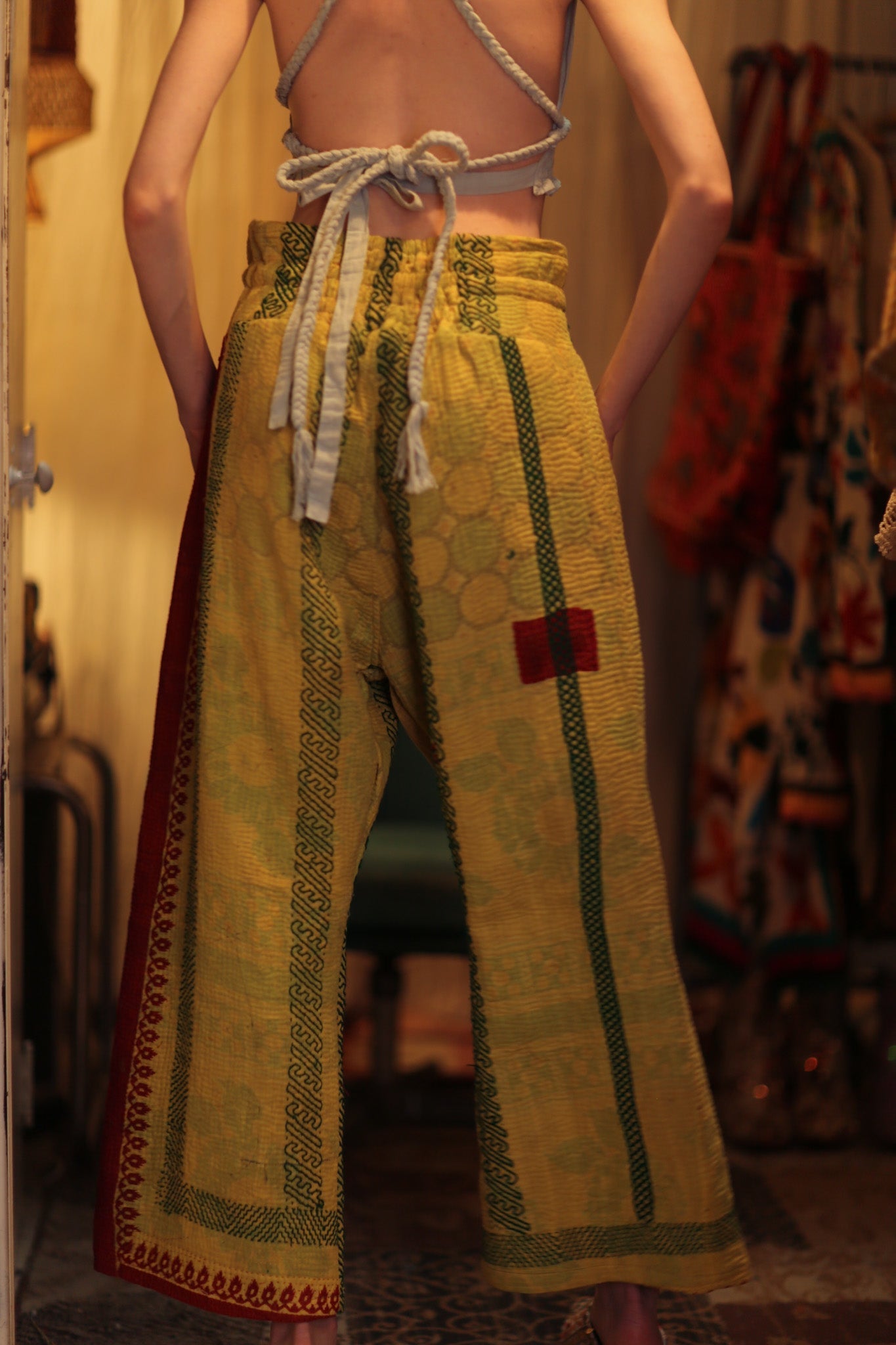 KANTHA PANTS LENA - MOMO STUDIO BERLIN - Berlin Concept Store - sustainable & ethical fashion