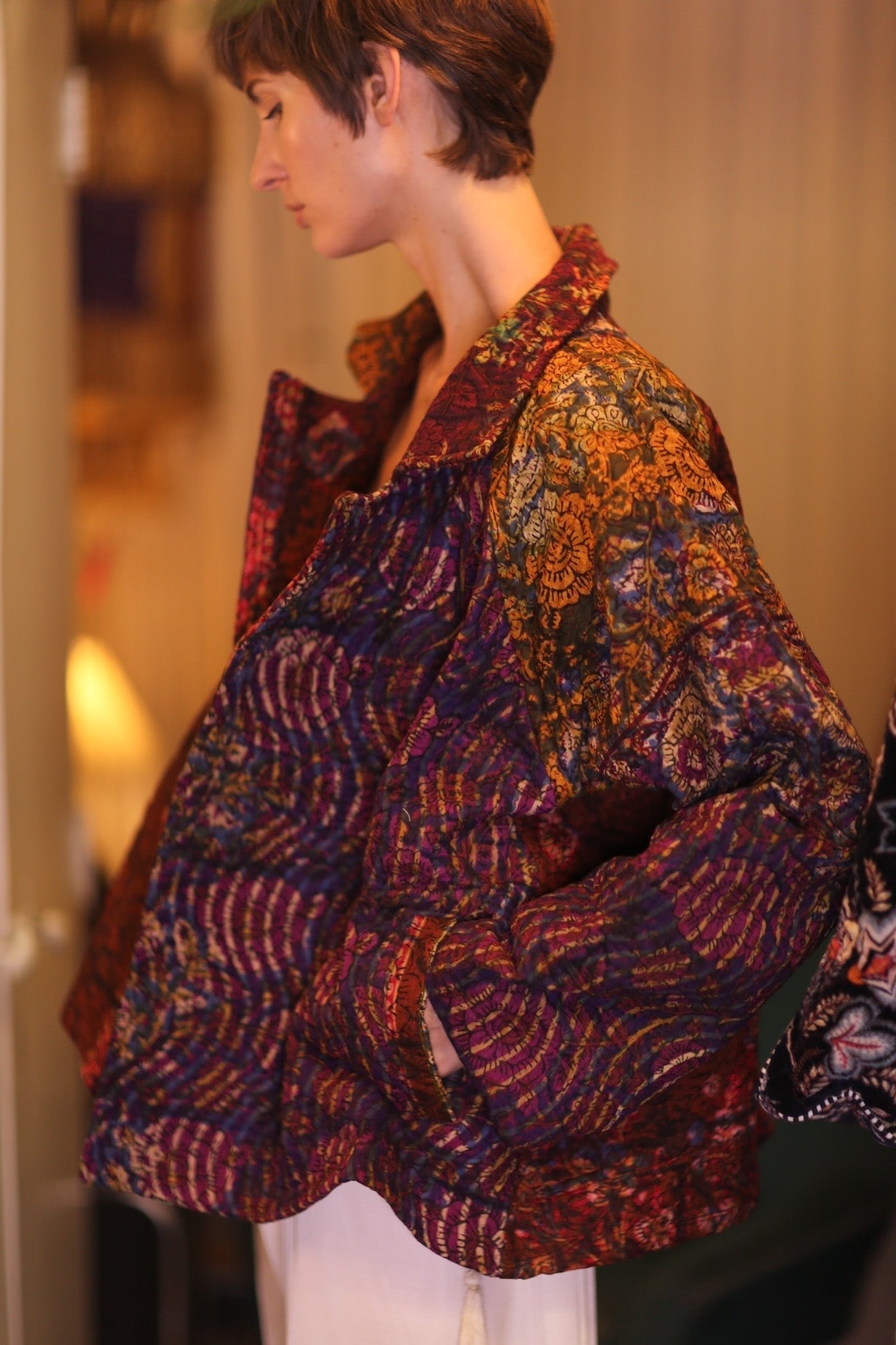 KANTHA PATCHWORK JACKET FRISEL - MOMO STUDIO BERLIN - Berlin Concept Store - sustainable & ethical fashion