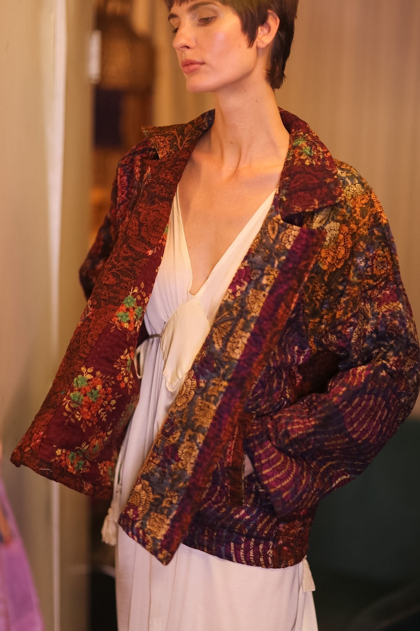 KANTHA PATCHWORK JACKET FRISEL - MOMO STUDIO BERLIN - Berlin Concept Store - sustainable & ethical fashion