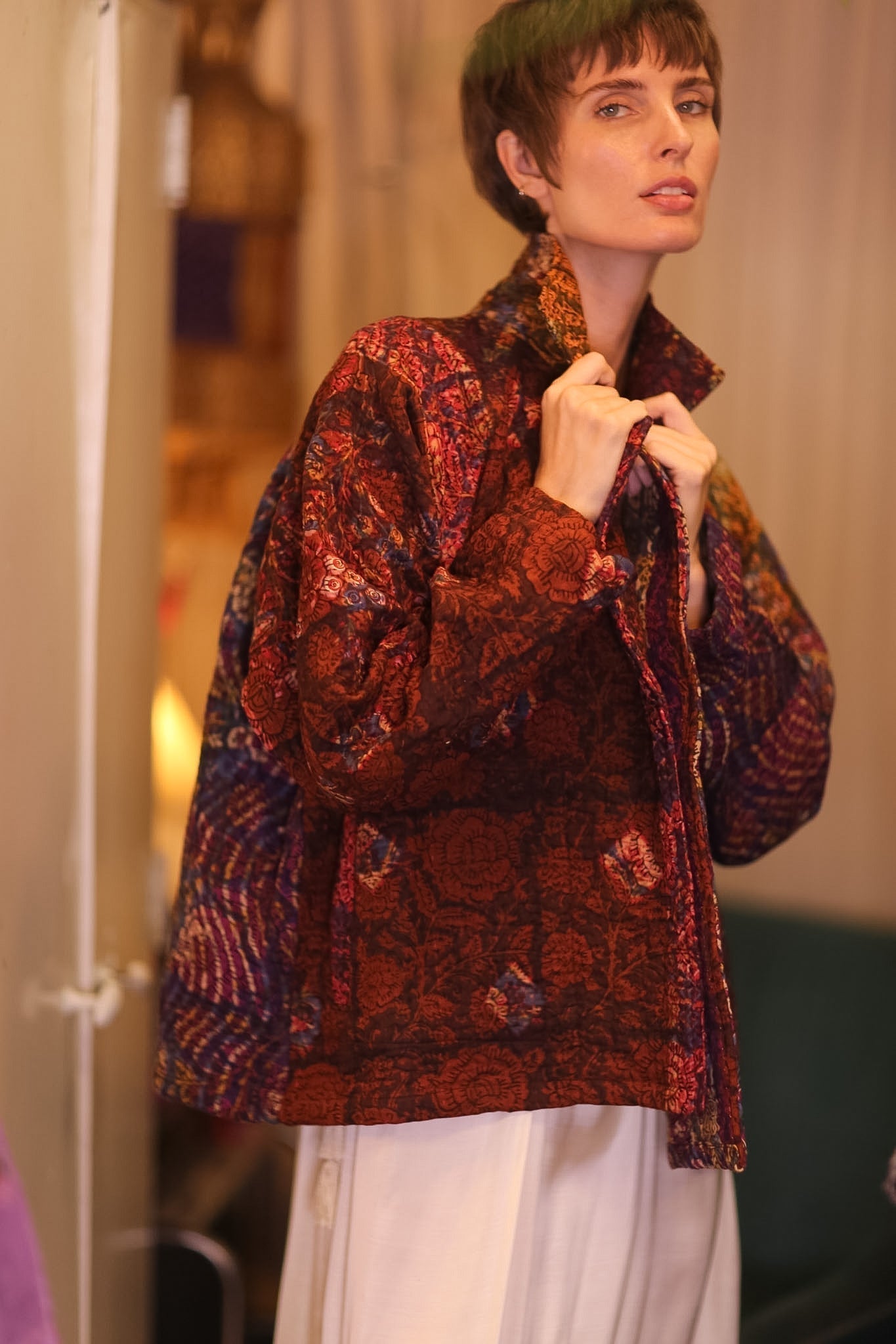 KANTHA PATCHWORK JACKET FRISEL - MOMO STUDIO BERLIN - Berlin Concept Store - sustainable & ethical fashion