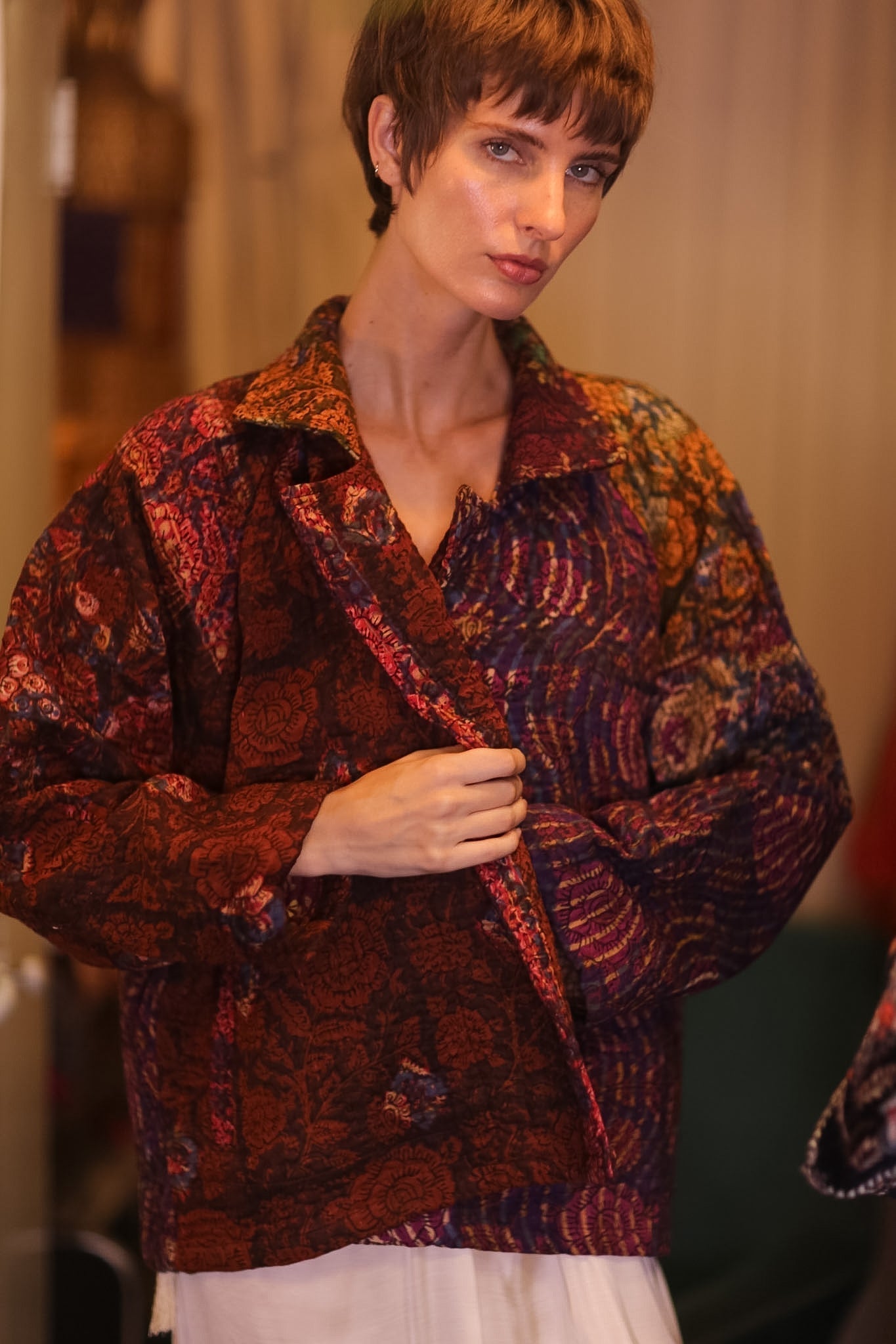 KANTHA PATCHWORK JACKET FRISEL - MOMO STUDIO BERLIN - Berlin Concept Store - sustainable & ethical fashion