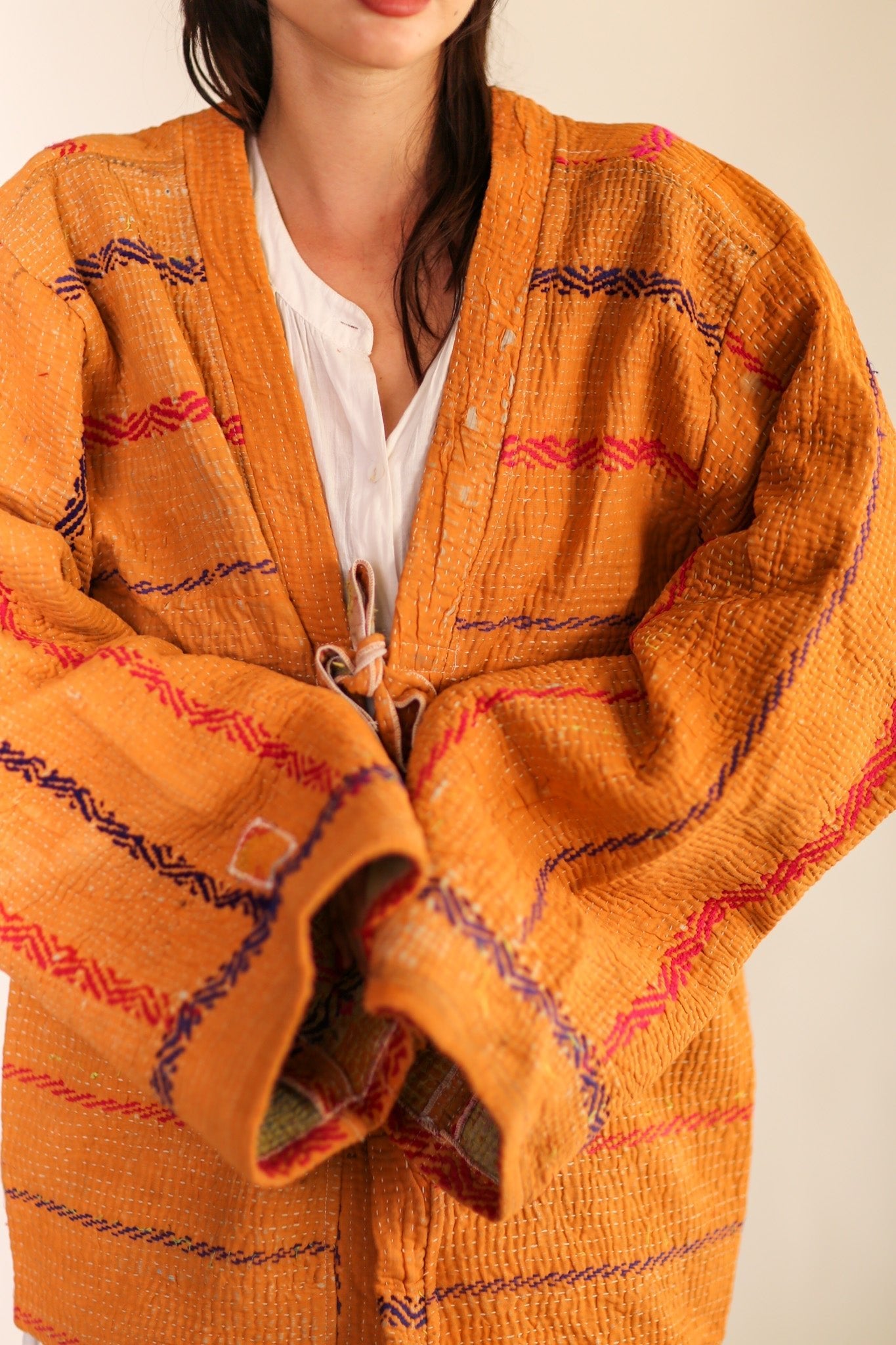 KANTHA QUILT KIMONO ODISU - MOMO STUDIO BERLIN - Berlin Concept Store - sustainable & ethical fashion