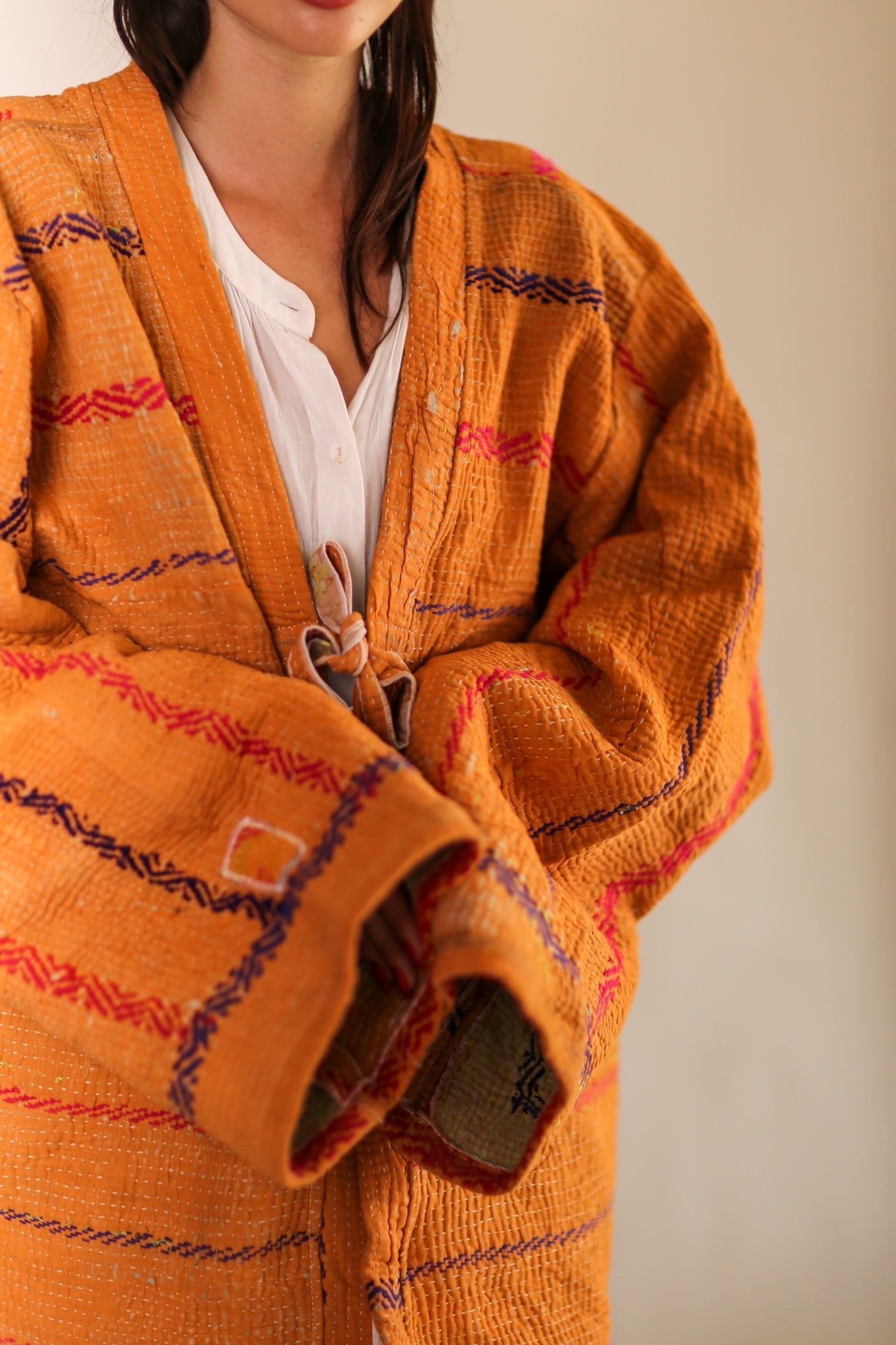 KANTHA QUILT KIMONO ODISU - MOMO STUDIO BERLIN - Berlin Concept Store - sustainable & ethical fashion