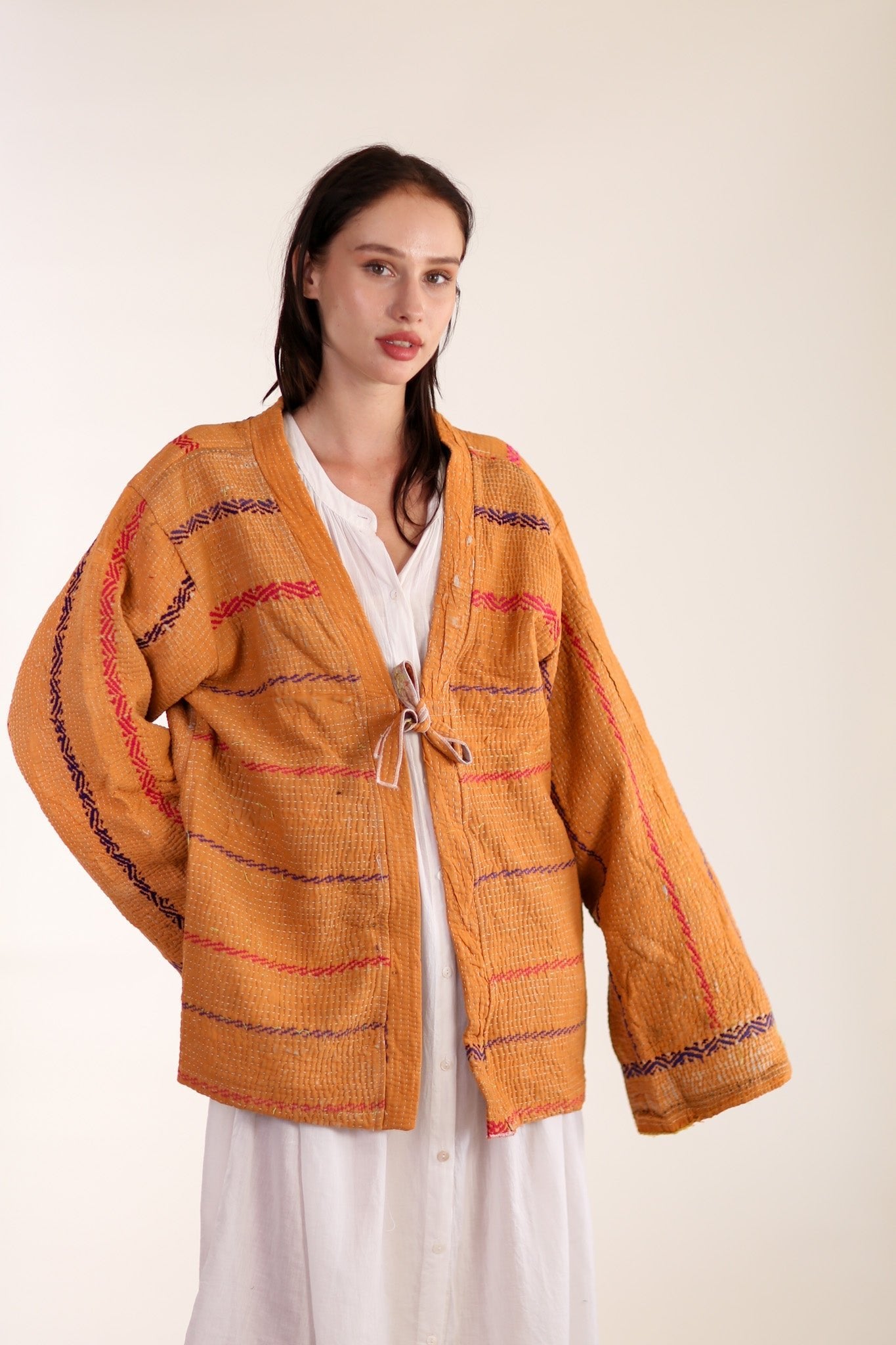 KANTHA QUILT KIMONO ODISU - MOMO STUDIO BERLIN - Berlin Concept Store - sustainable & ethical fashion