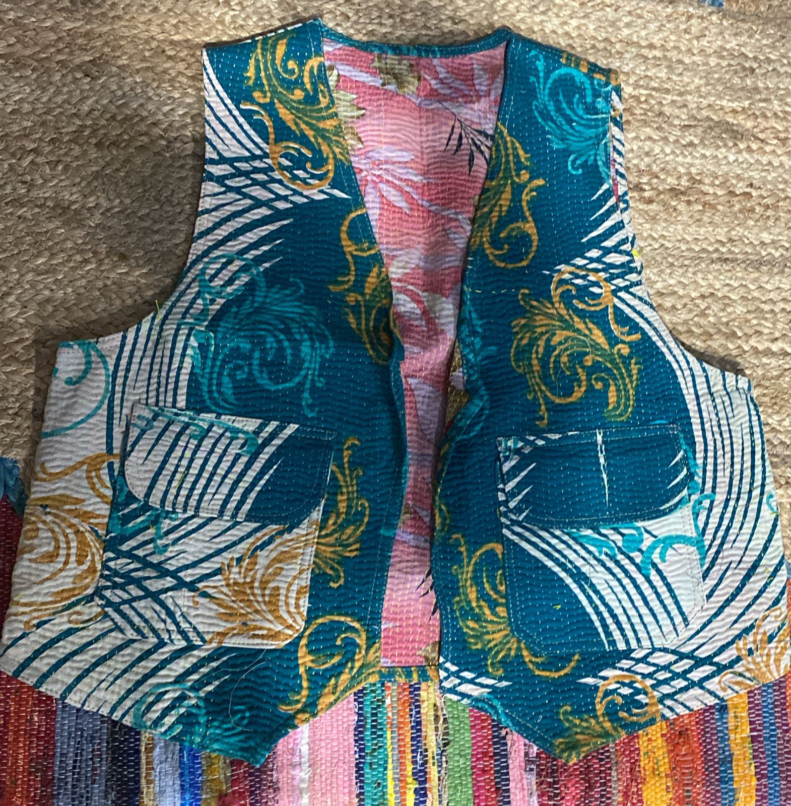 KANTHA QUILT VEST AMIRA - MOMO STUDIO BERLIN - Berlin Concept Store - sustainable & ethical fashion