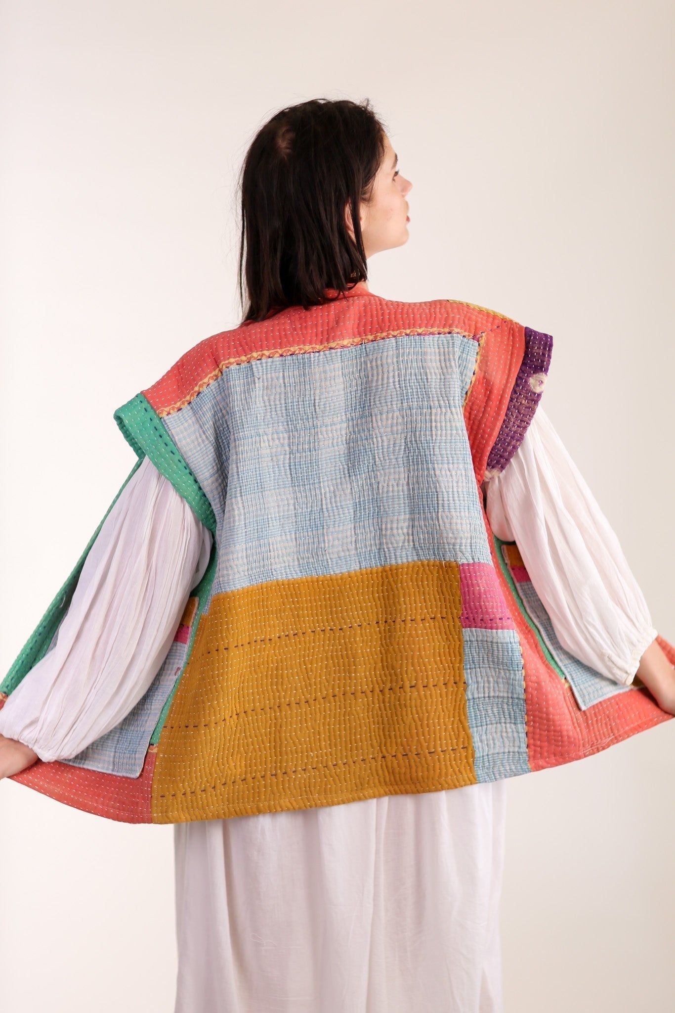 KANTHA QUILT VEST HENISSA - MOMO STUDIO BERLIN - Berlin Concept Store - sustainable & ethical fashion