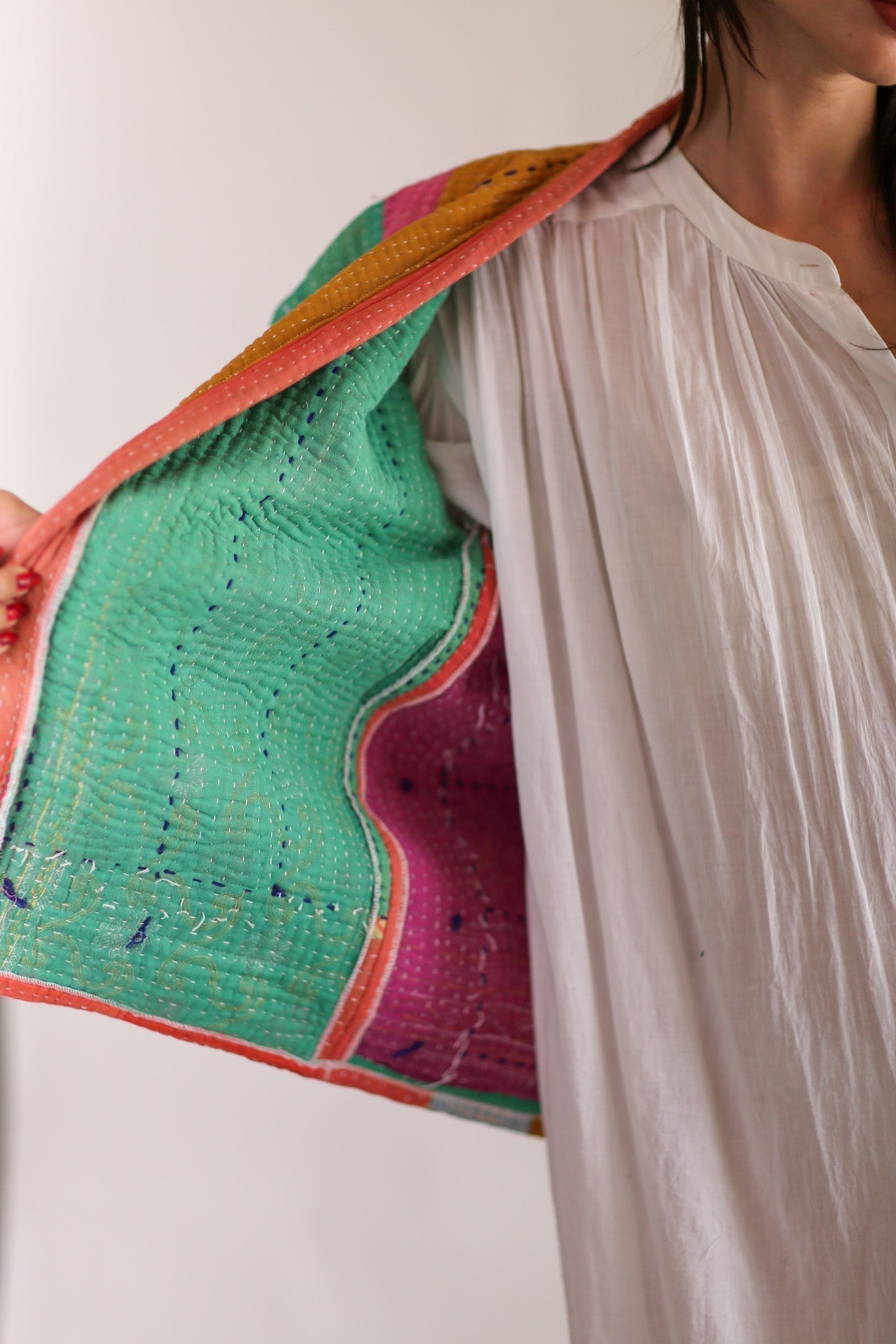 KANTHA QUILT VEST HENISSA - MOMO STUDIO BERLIN - Berlin Concept Store - sustainable & ethical fashion