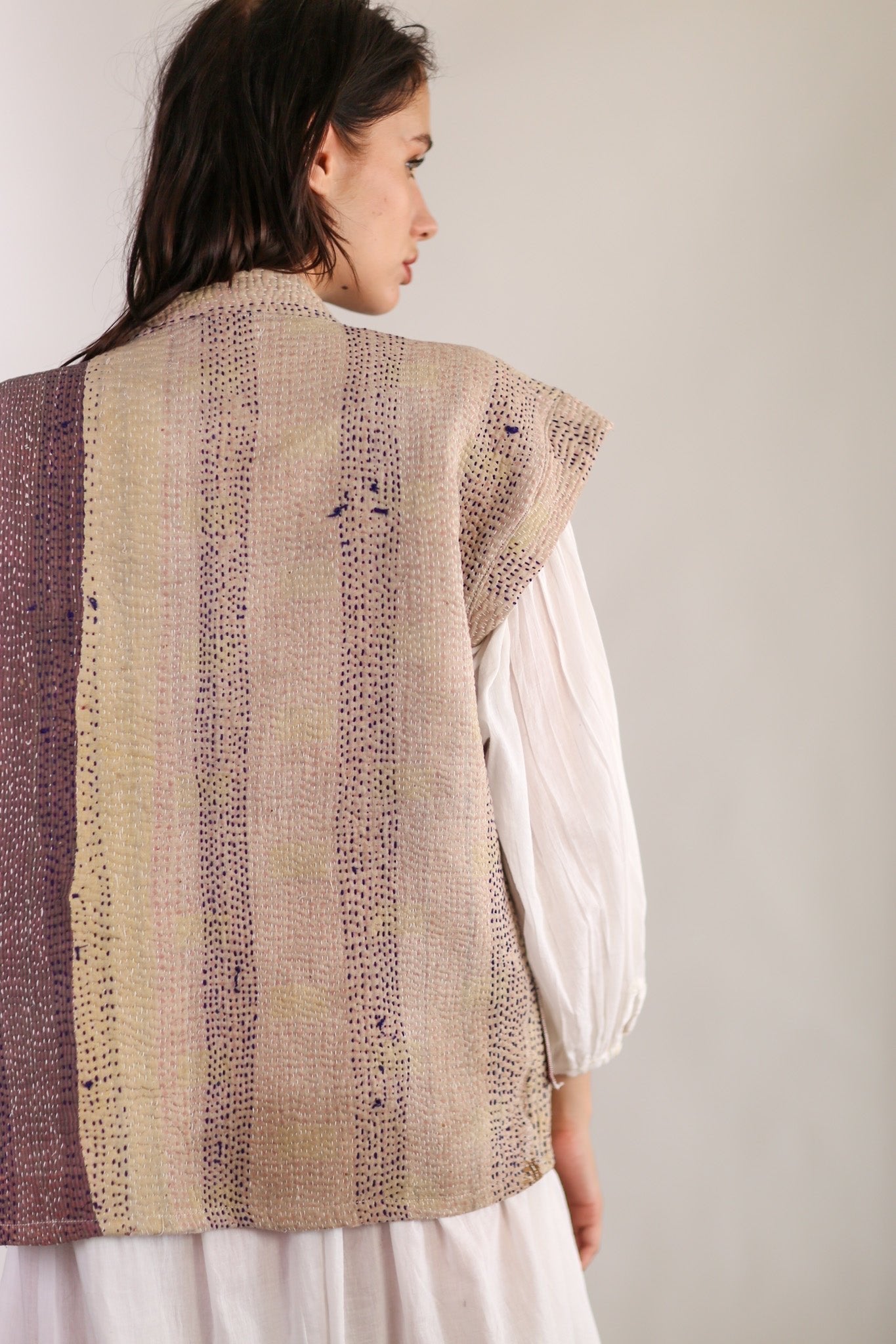 KANTHA QUILT VEST LIOU - MOMO STUDIO BERLIN - Berlin Concept Store - sustainable & ethical fashion