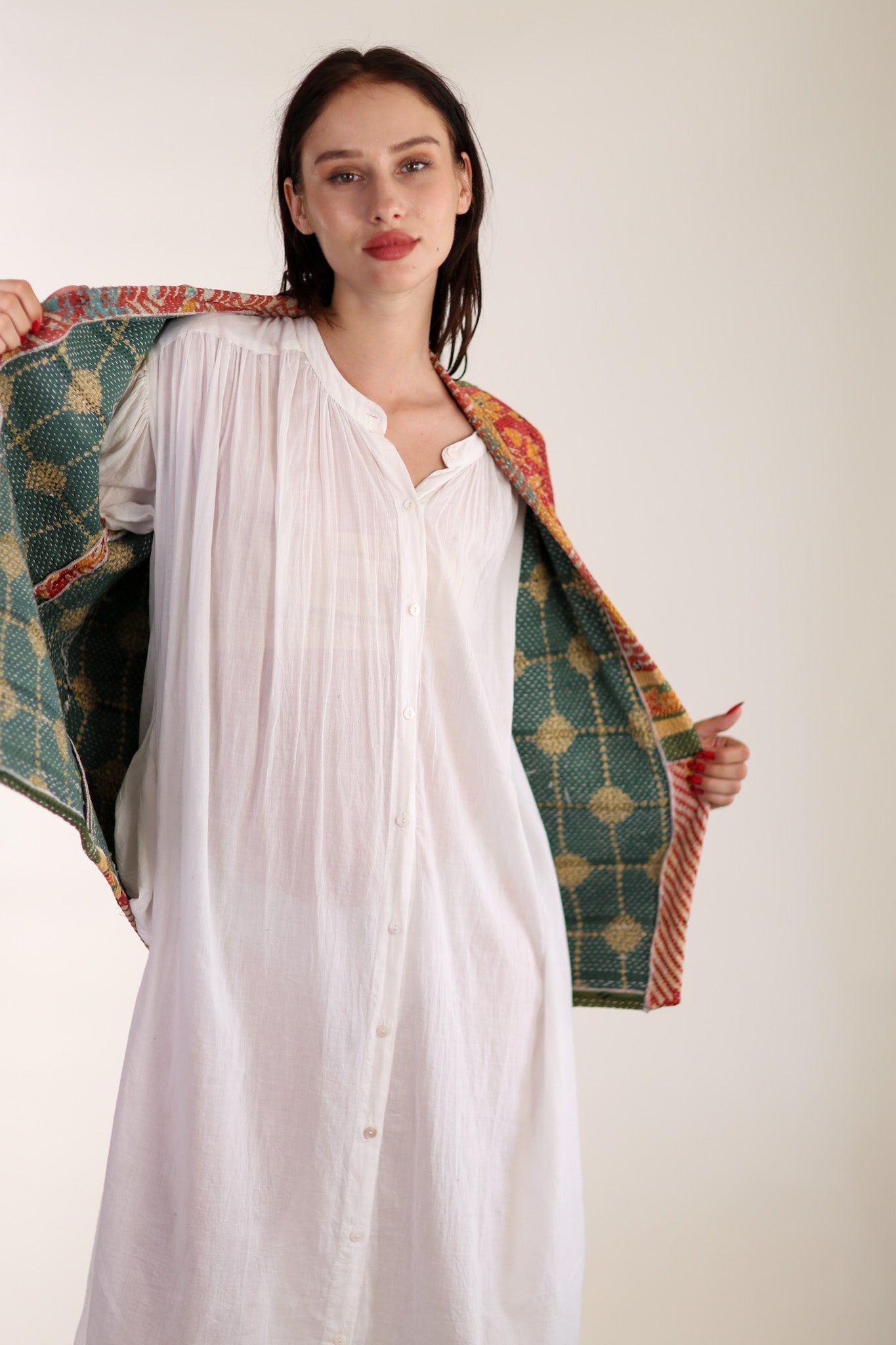 KANTHA QUILT VEST RUISA - MOMO STUDIO BERLIN - Berlin Concept Store - sustainable & ethical fashion