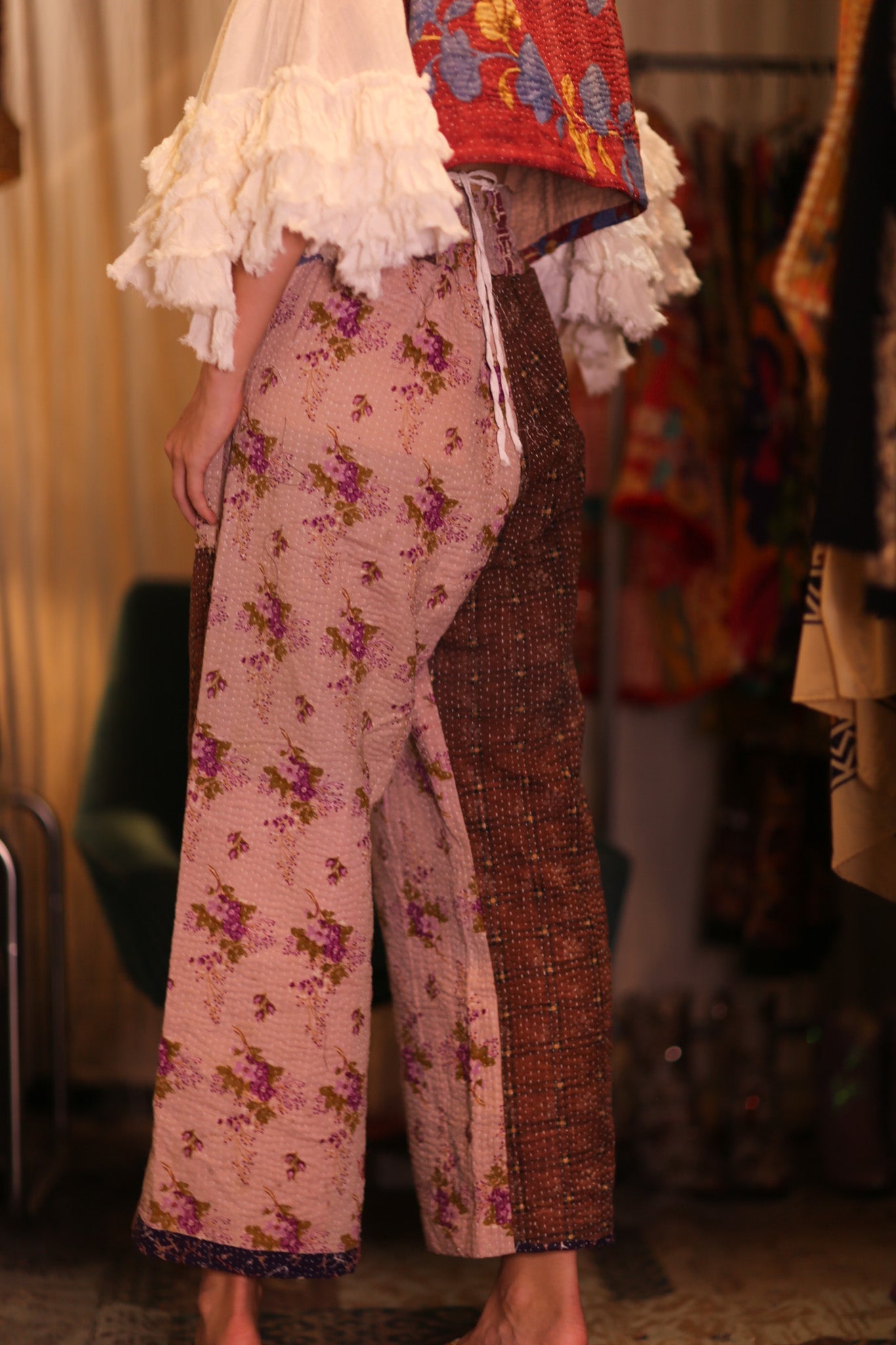 KANTHA TROUSERS LENA GUSTIN - MOMO STUDIO BERLIN - Berlin Concept Store - sustainable & ethical fashion