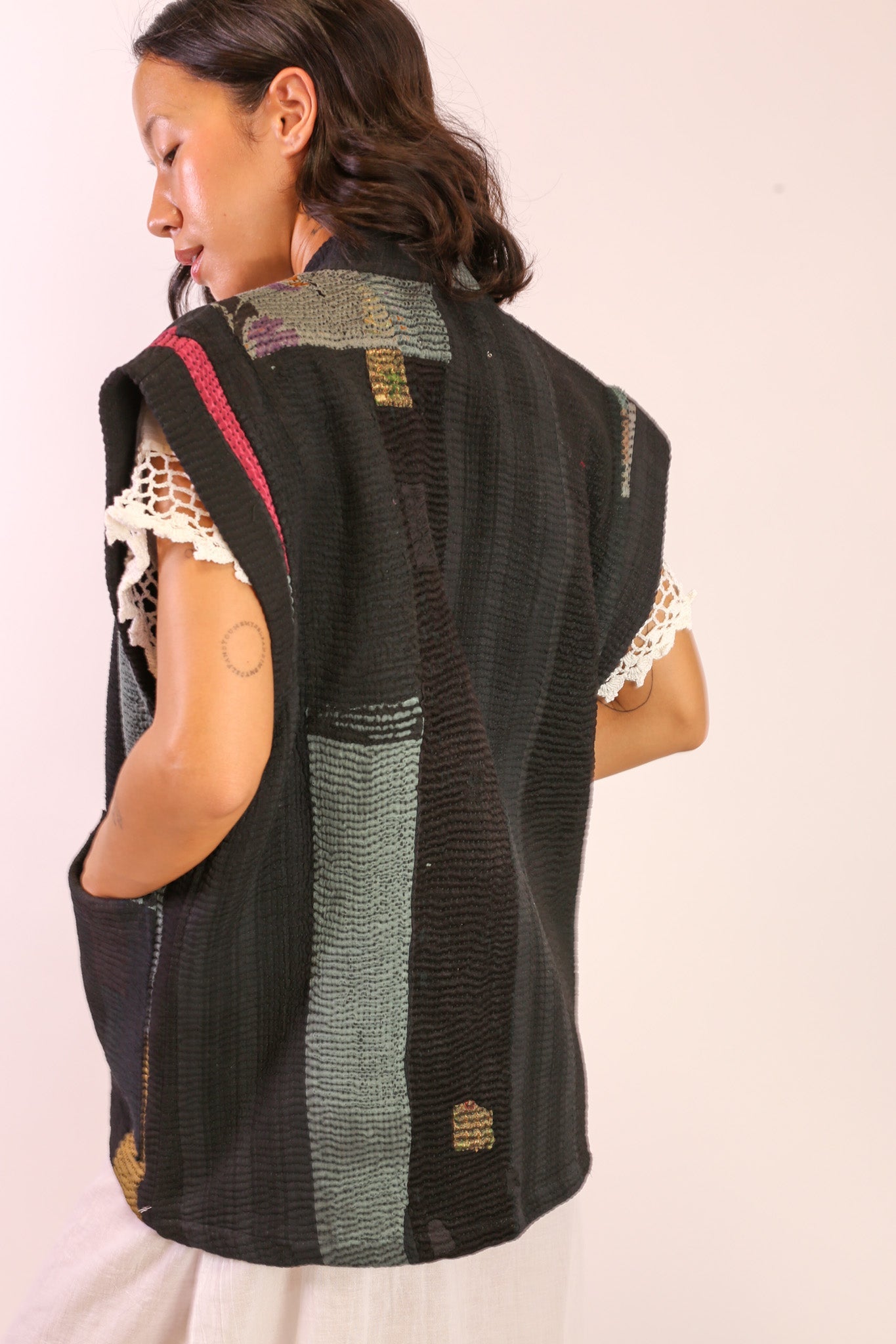 KANTHA VEST BOEK - MOMO STUDIO BERLIN - Berlin Concept Store - sustainable & ethical fashion