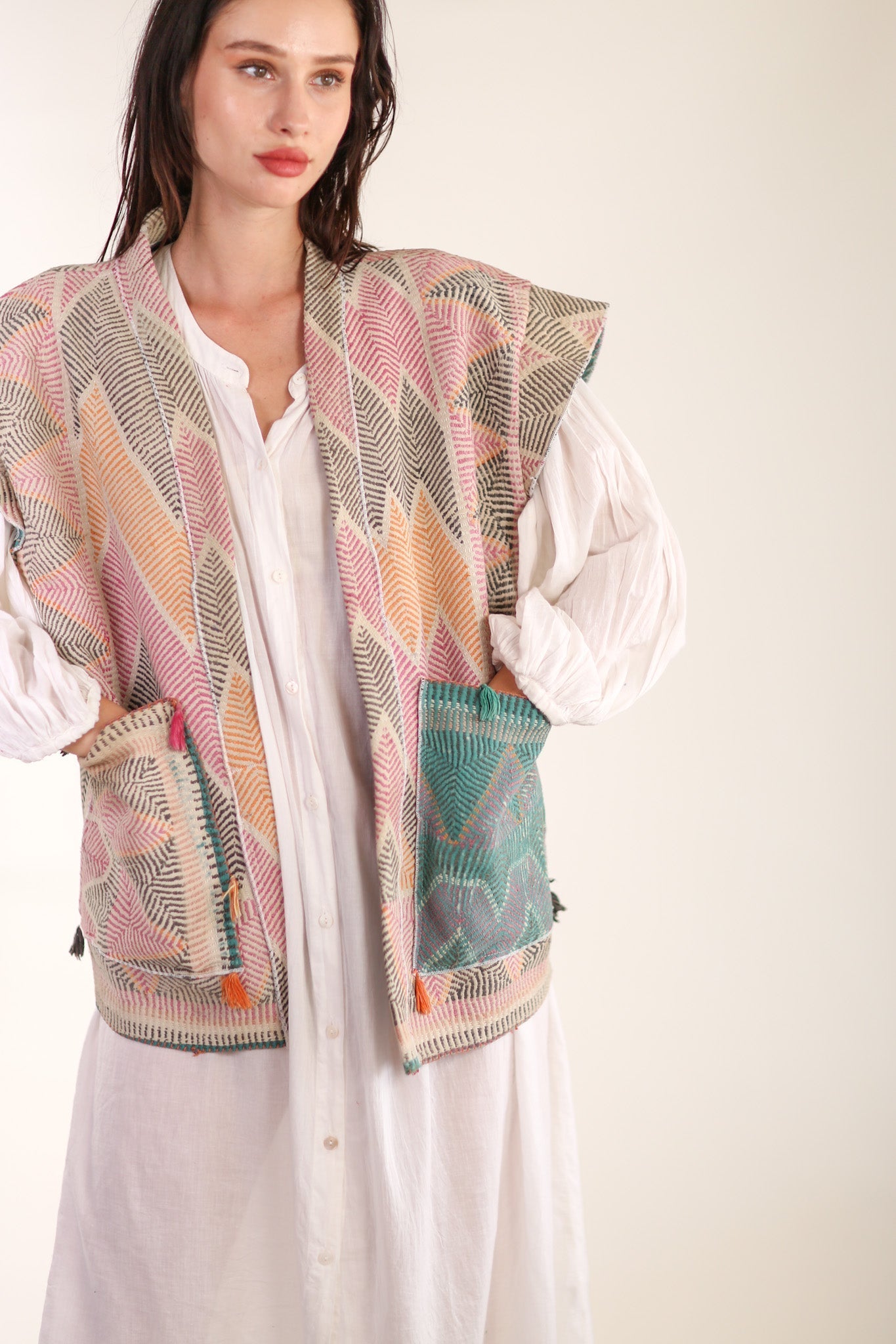 KANTHA VEST KIMII - MOMO STUDIO BERLIN - Berlin Concept Store - sustainable & ethical fashion