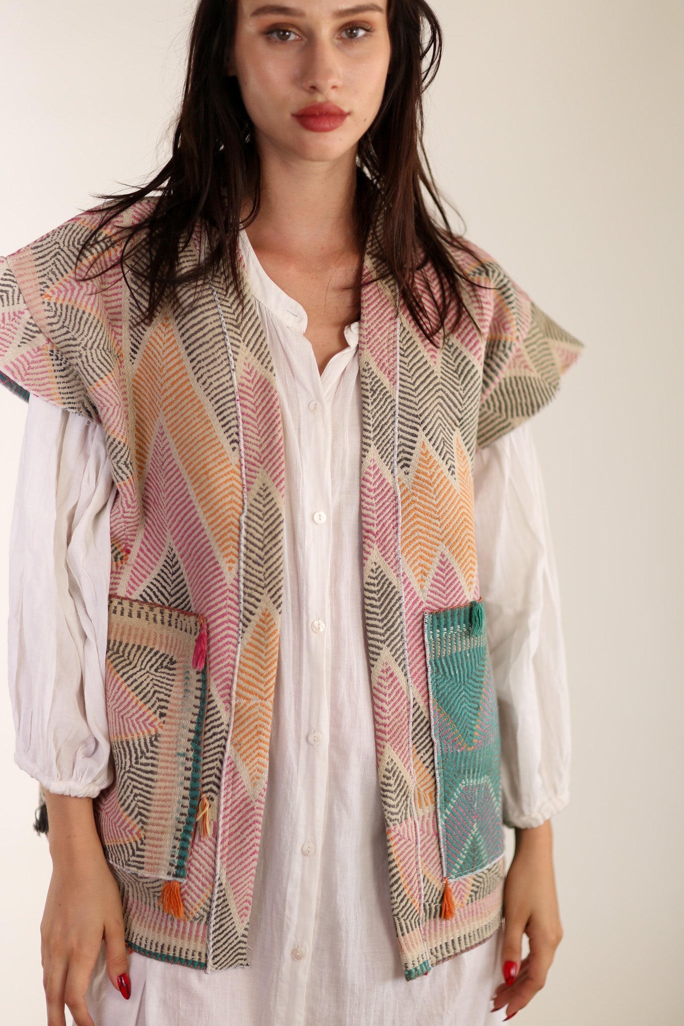 KANTHA VEST KIMII - MOMO STUDIO BERLIN - Berlin Concept Store - sustainable & ethical fashion