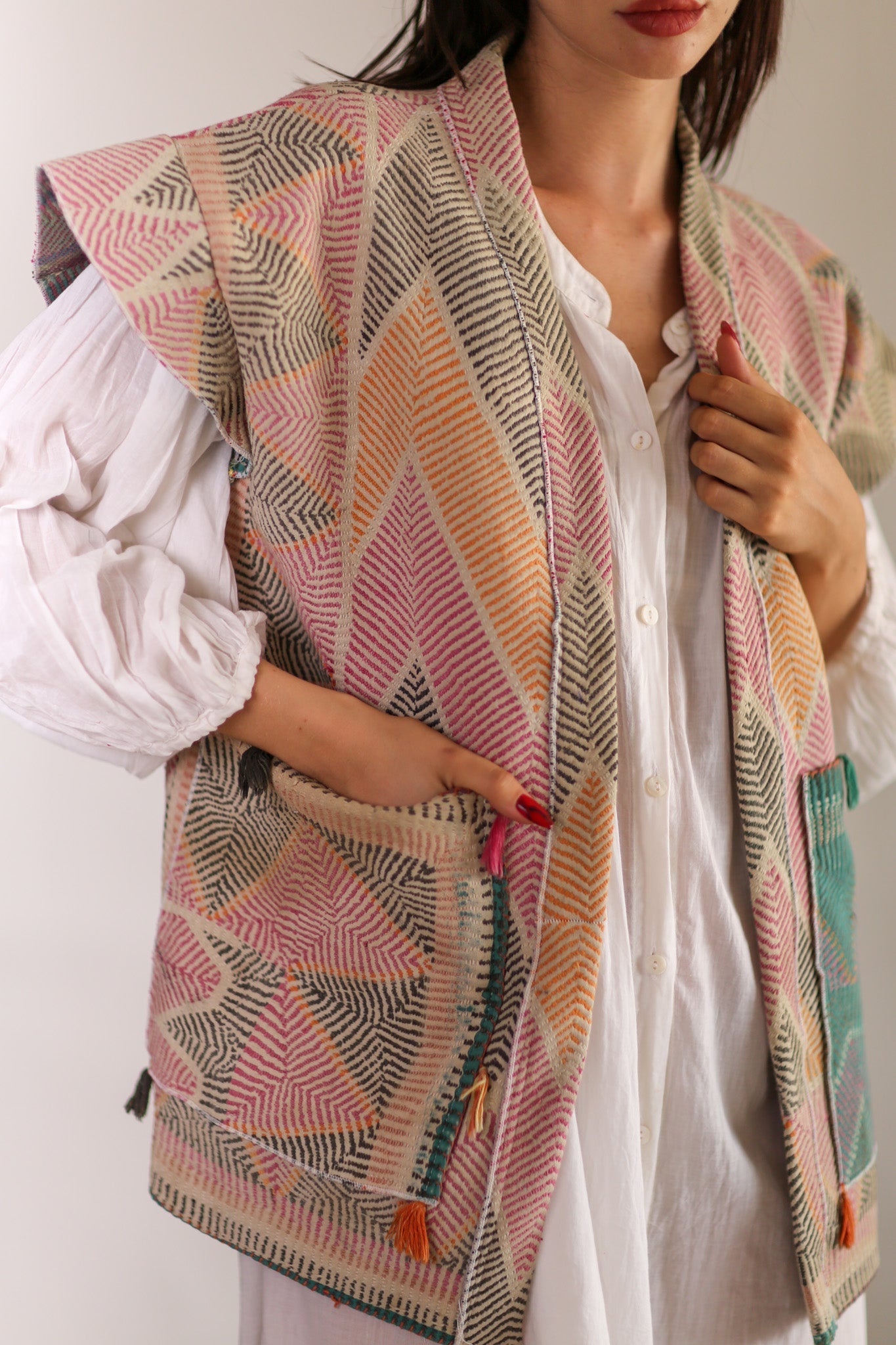 KANTHA VEST KIMII - MOMO STUDIO BERLIN - Berlin Concept Store - sustainable & ethical fashion