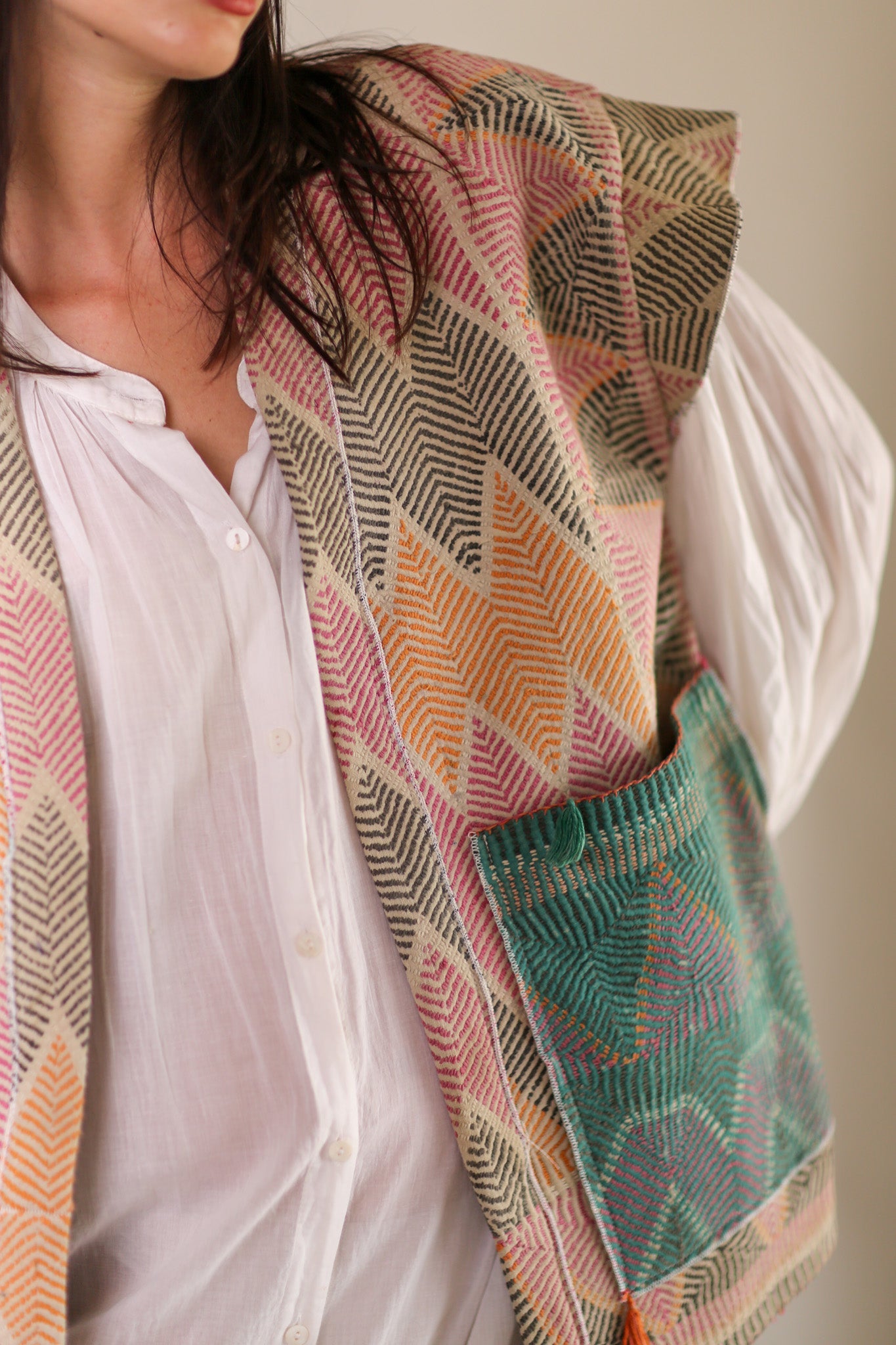 KANTHA VEST KIMII - MOMO STUDIO BERLIN - Berlin Concept Store - sustainable & ethical fashion