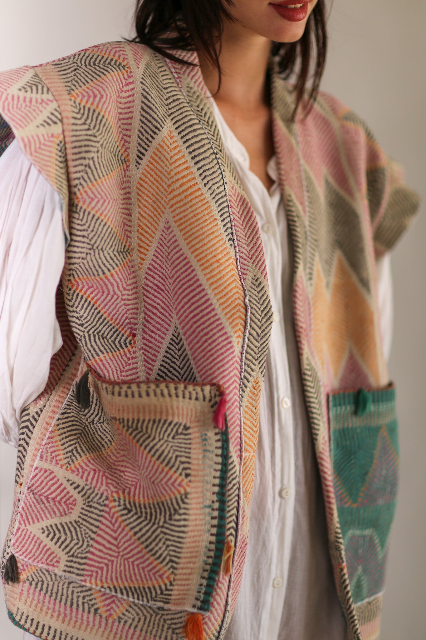 KANTHA VEST KIMII - MOMO STUDIO BERLIN - Berlin Concept Store - sustainable & ethical fashion