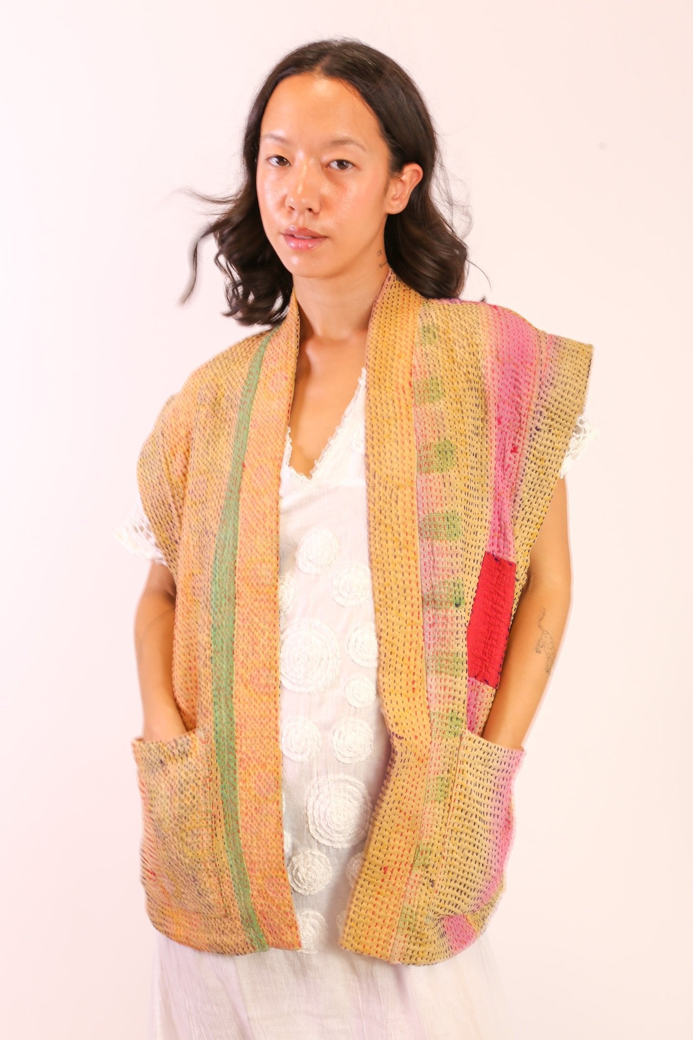 KANTHA VEST LIRAZU - MOMO STUDIO BERLIN - Berlin Concept Store - sustainable & ethical fashion