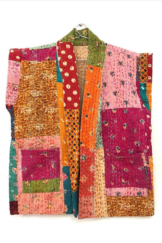 KANTHA VEST LOTTE - MOMO STUDIO BERLIN - Berlin Concept Store - sustainable & ethical fashion
