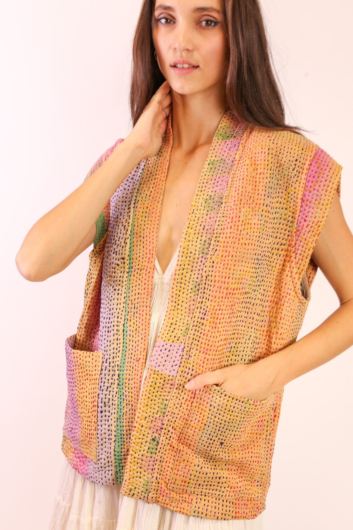 KANTHA VEST TIRA - MOMO STUDIO BERLIN - Berlin Concept Store - sustainable & ethical fashion