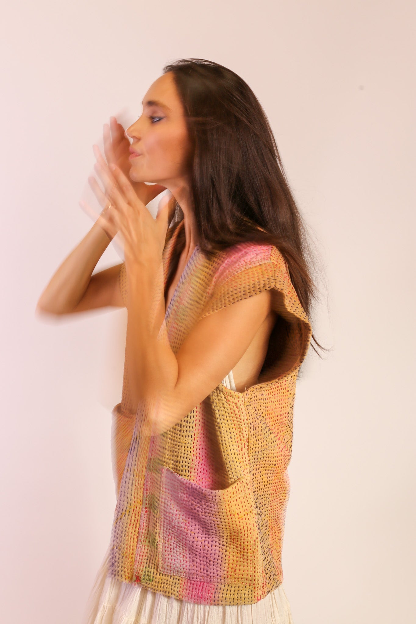 KANTHA VEST YAVAS - MOMO STUDIO BERLIN - Berlin Concept Store - sustainable & ethical fashion