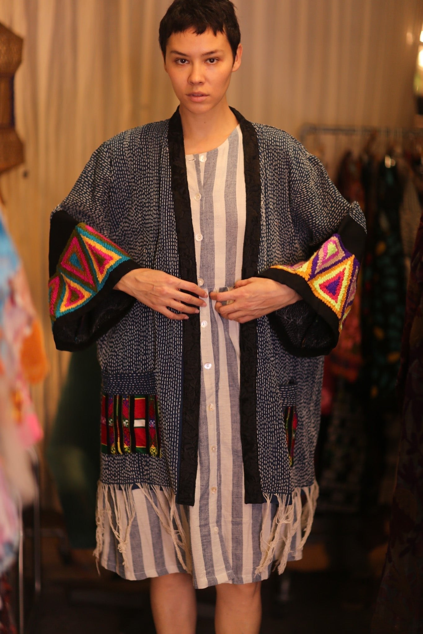 KIMONO HANDCRAFTED SALI - MOMO STUDIO BERLIN - Berlin Concept Store - sustainable & ethical fashion