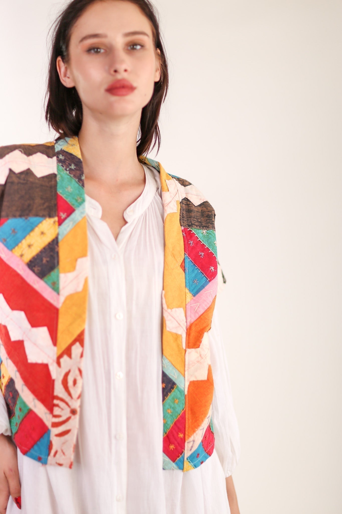 KIMONO VEST KREATREES - MOMO STUDIO BERLIN - Berlin Concept Store - sustainable & ethical fashion