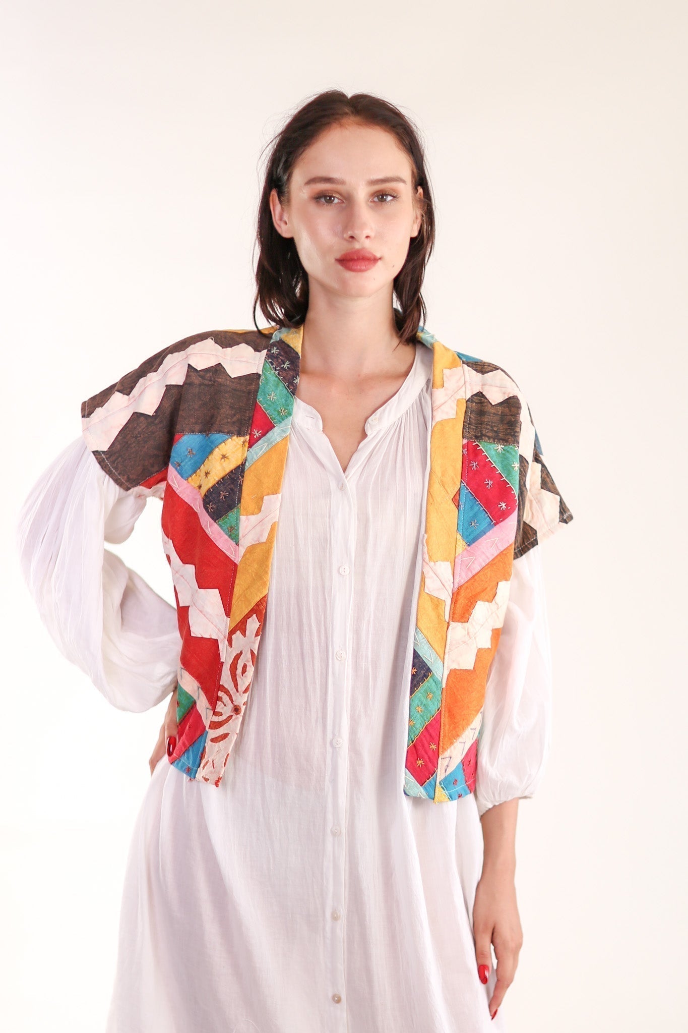 KIMONO VEST KREATREES - MOMO STUDIO BERLIN - Berlin Concept Store - sustainable & ethical fashion