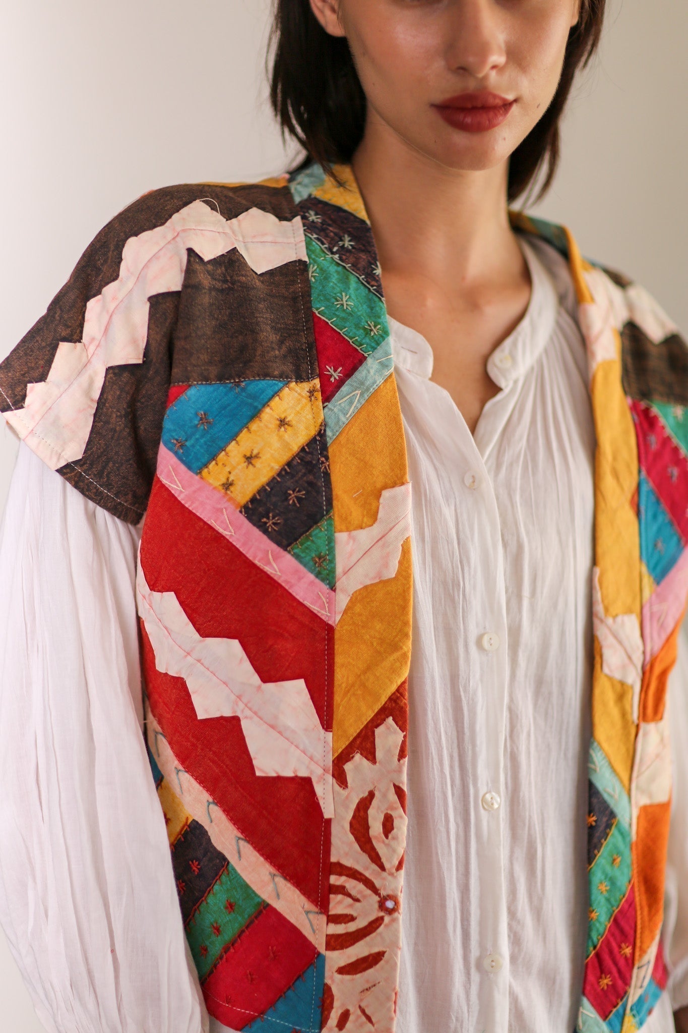 KIMONO VEST KREATREES - MOMO STUDIO BERLIN - Berlin Concept Store - sustainable & ethical fashion