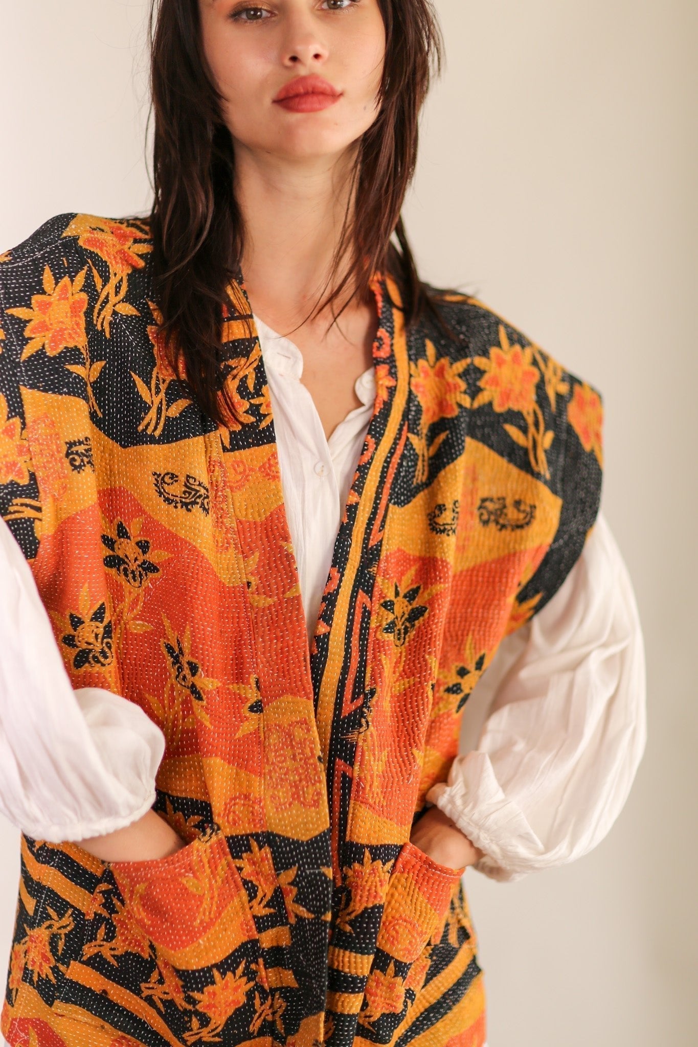 KIMONO VEST YUVAL - MOMO STUDIO BERLIN - Berlin Concept Store - sustainable & ethical fashion