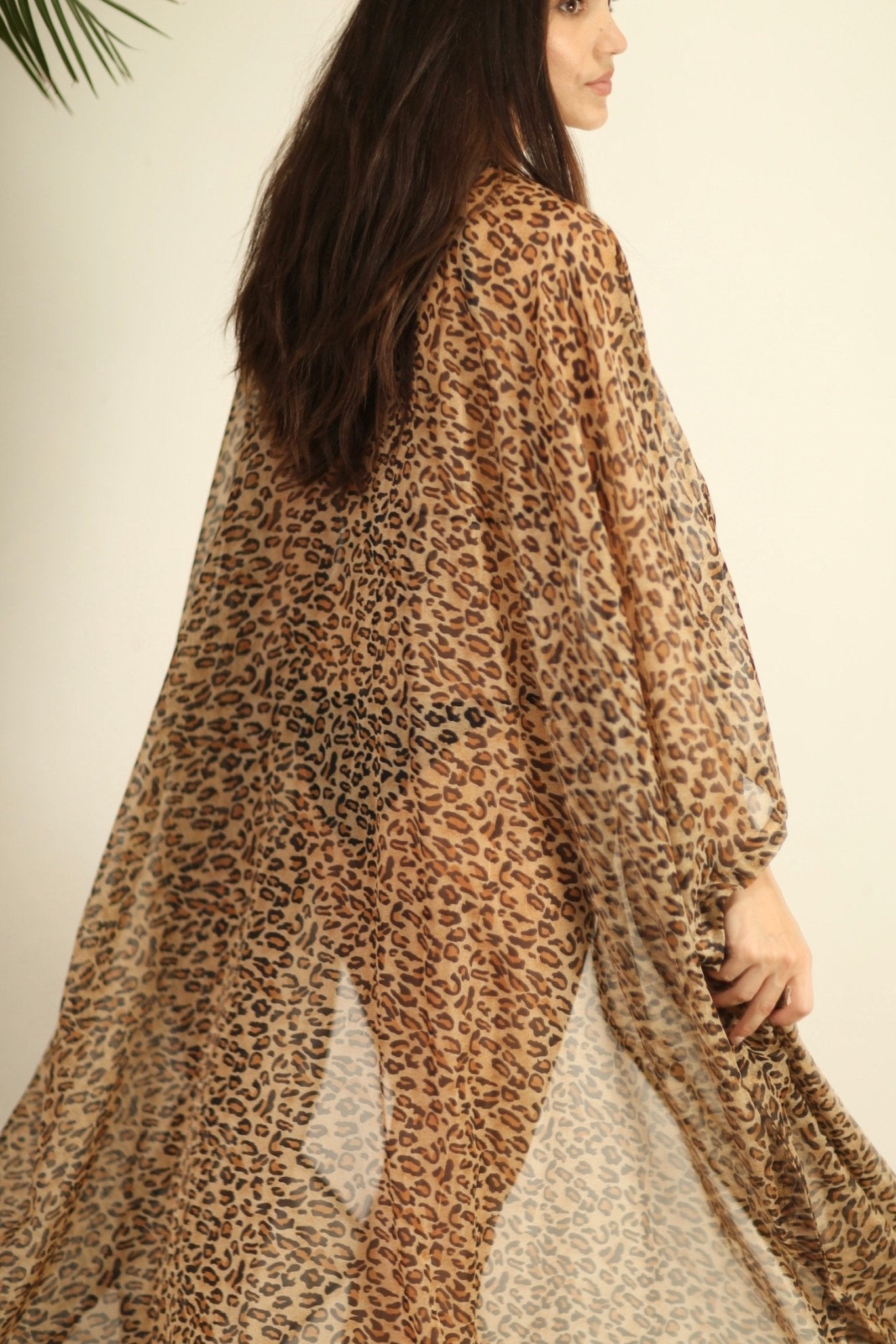 KRATOS CHEETAH LEOPARD PRINT KIMONO - MOMO STUDIO BERLIN - Berlin Concept Store - sustainable & ethical fashion