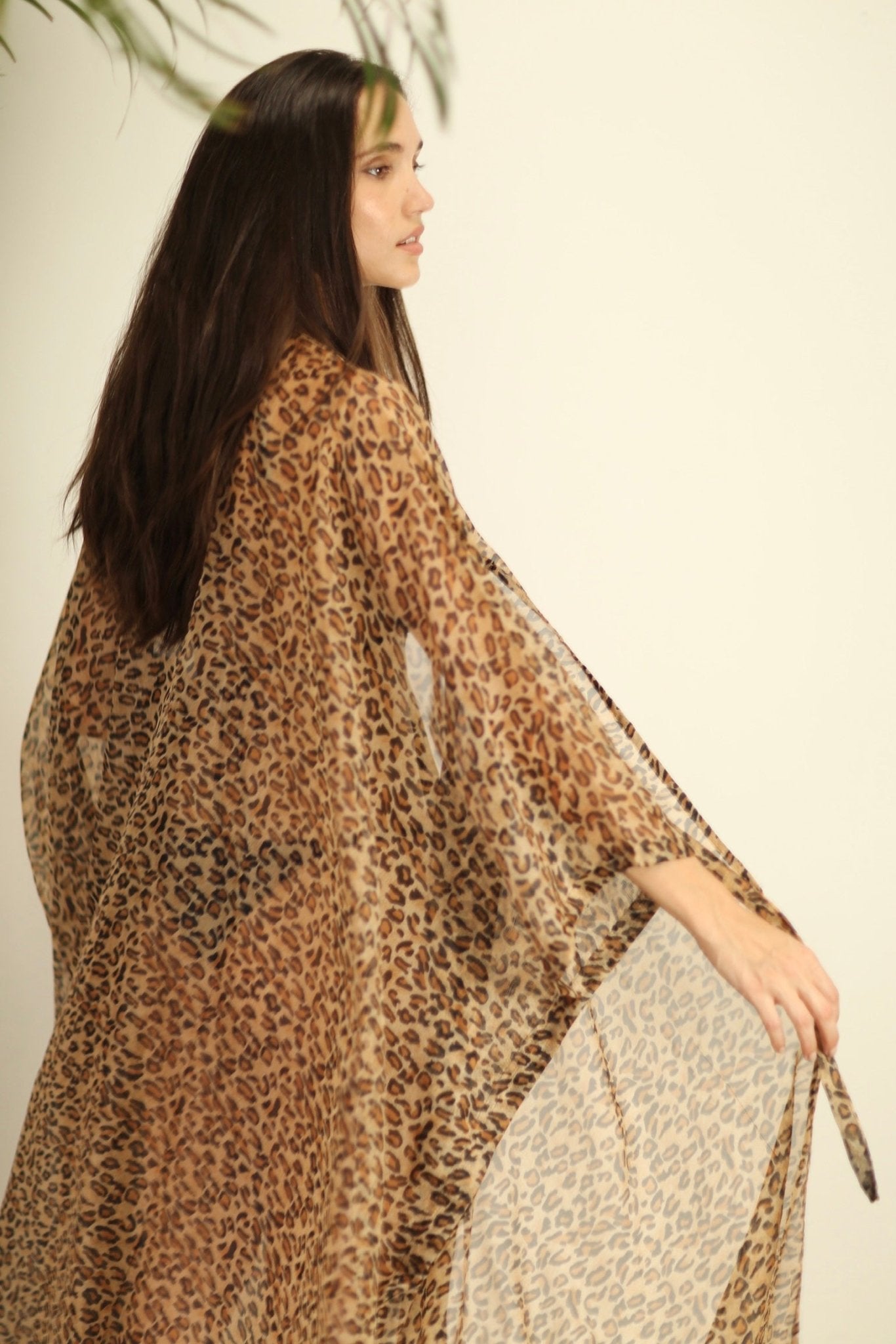 KRATOS CHEETAH LEOPARD PRINT KIMONO - MOMO STUDIO BERLIN - Berlin Concept Store - sustainable & ethical fashion