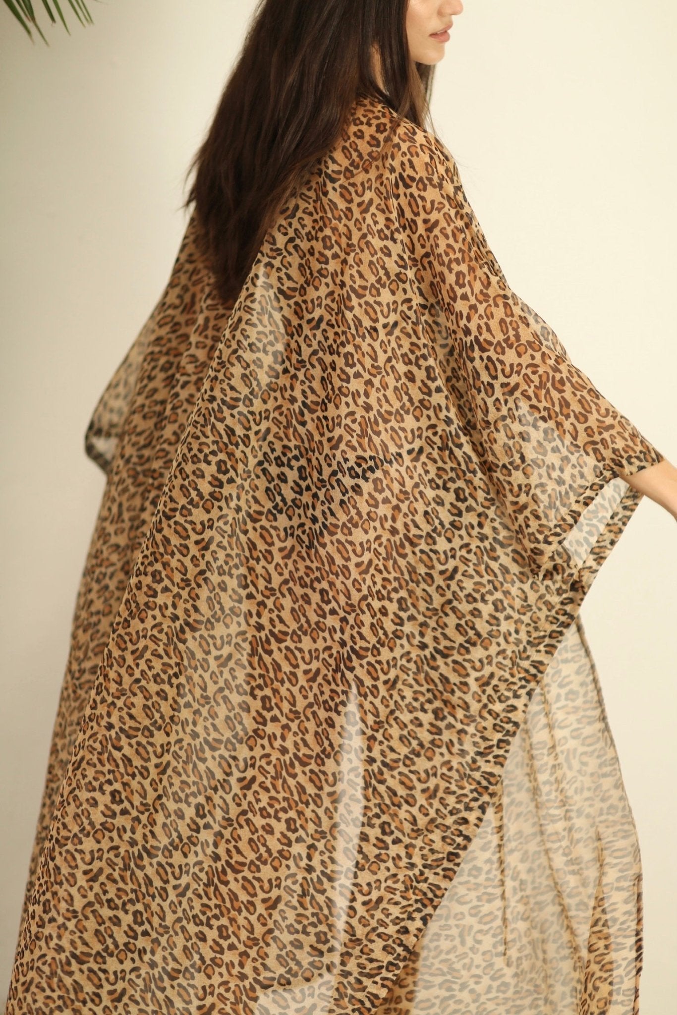 KRATOS CHEETAH LEOPARD PRINT KIMONO - MOMO STUDIO BERLIN - Berlin Concept Store - sustainable & ethical fashion