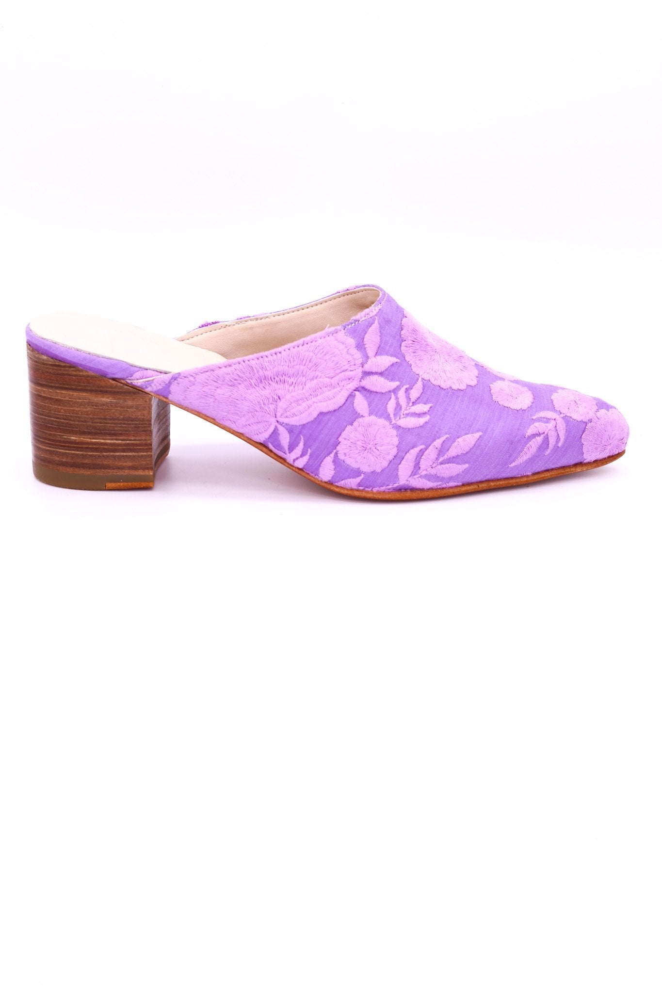 LAVENDER HEELED MULES ELLIE - MOMO STUDIO BERLIN - Berlin Concept Store - sustainable & ethical fashion