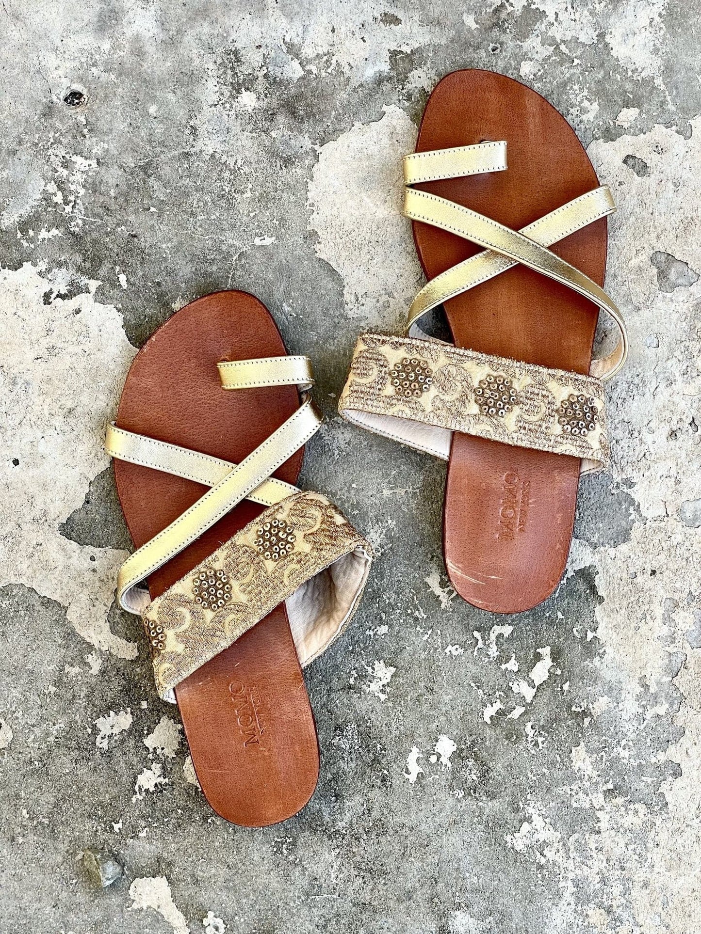 Leather String Sandals - MOMO STUDIO BERLIN - Berlin Concept Store - sustainable & ethical fashion